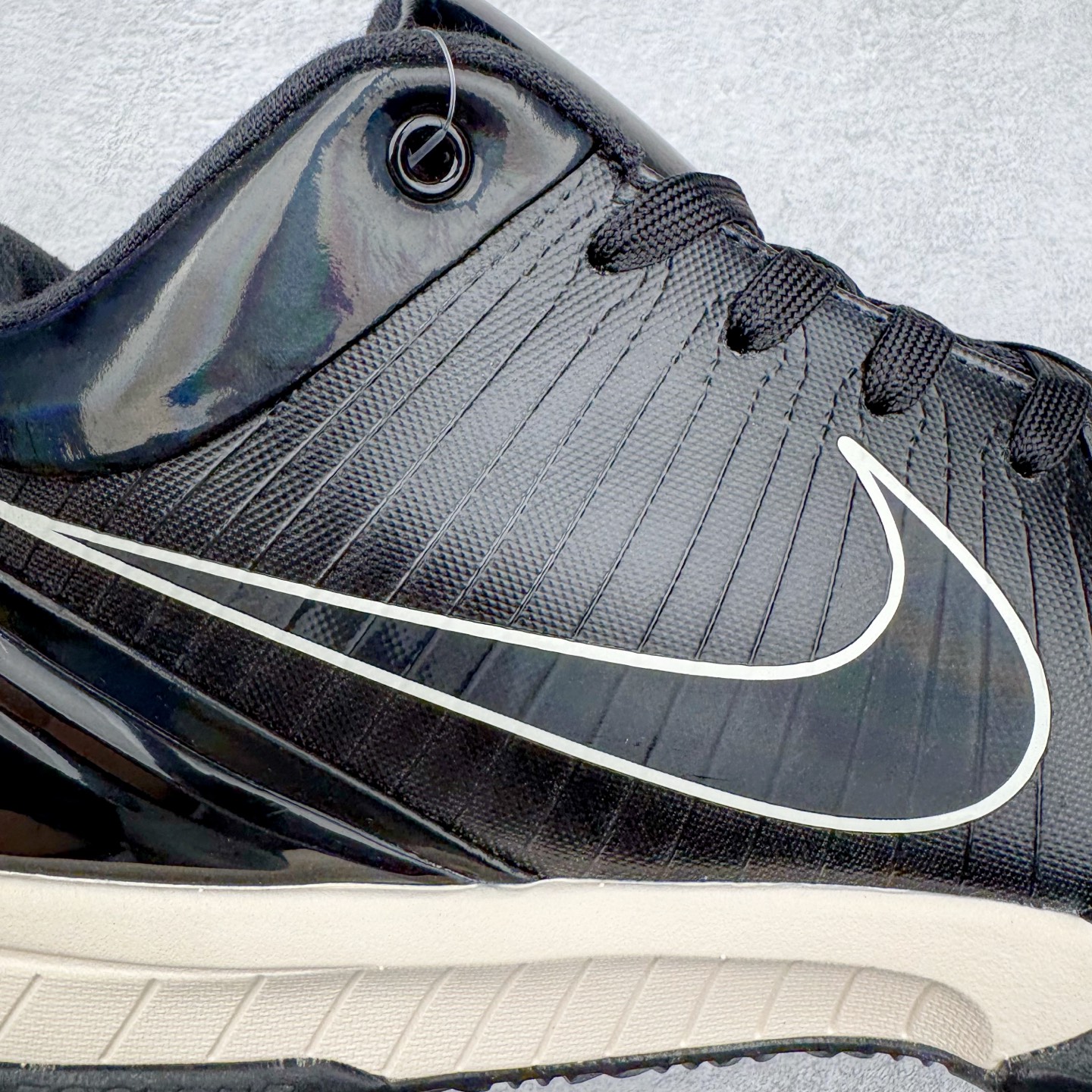 图片[17]-＃BS纯原 UNDEFEATED x NK Zoom Kobe 4 Protro 科比四代联名 黑曼巴 CQ3869-001 Zoom Turbo气垫➕后掌EVA缓震 实战配置直接拉满 原楦纸板开发 鞋身流线型、后跟塑形 区分土肥圆 原档数据3D打印 鞋面细节匹配原版 全身鞋材卡料色独家定制 唯一正确喷漆 SWOOSH NK专利Flyknit飞线科技 给予鞋身足够抗扭矩力 真实底模最大48.5 实战利器 专供海外市场 尺码：40 40.5 41 42 42.5 43 44 44.5 45 46 47.5 48.5 （脚宽、脚胖 建议买大半码）-选品中心