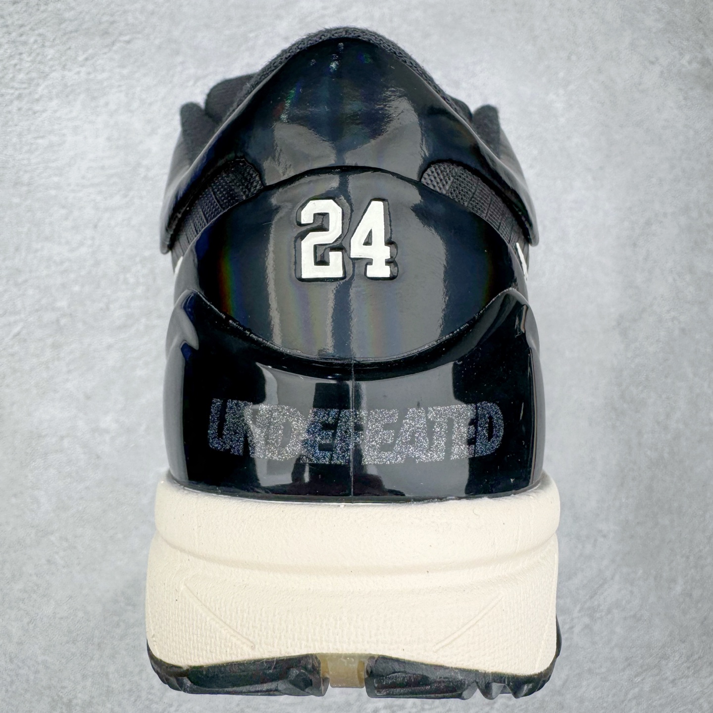 图片[8]-＃BS纯原 UNDEFEATED x NK Zoom Kobe 4 Protro 科比四代联名 黑曼巴 CQ3869-001 Zoom Turbo气垫➕后掌EVA缓震 实战配置直接拉满 原楦纸板开发 鞋身流线型、后跟塑形 区分土肥圆 原档数据3D打印 鞋面细节匹配原版 全身鞋材卡料色独家定制 唯一正确喷漆 SWOOSH NK专利Flyknit飞线科技 给予鞋身足够抗扭矩力 真实底模最大48.5 实战利器 专供海外市场 尺码：40 40.5 41 42 42.5 43 44 44.5 45 46 47.5 48.5 （脚宽、脚胖 建议买大半码）-选品中心