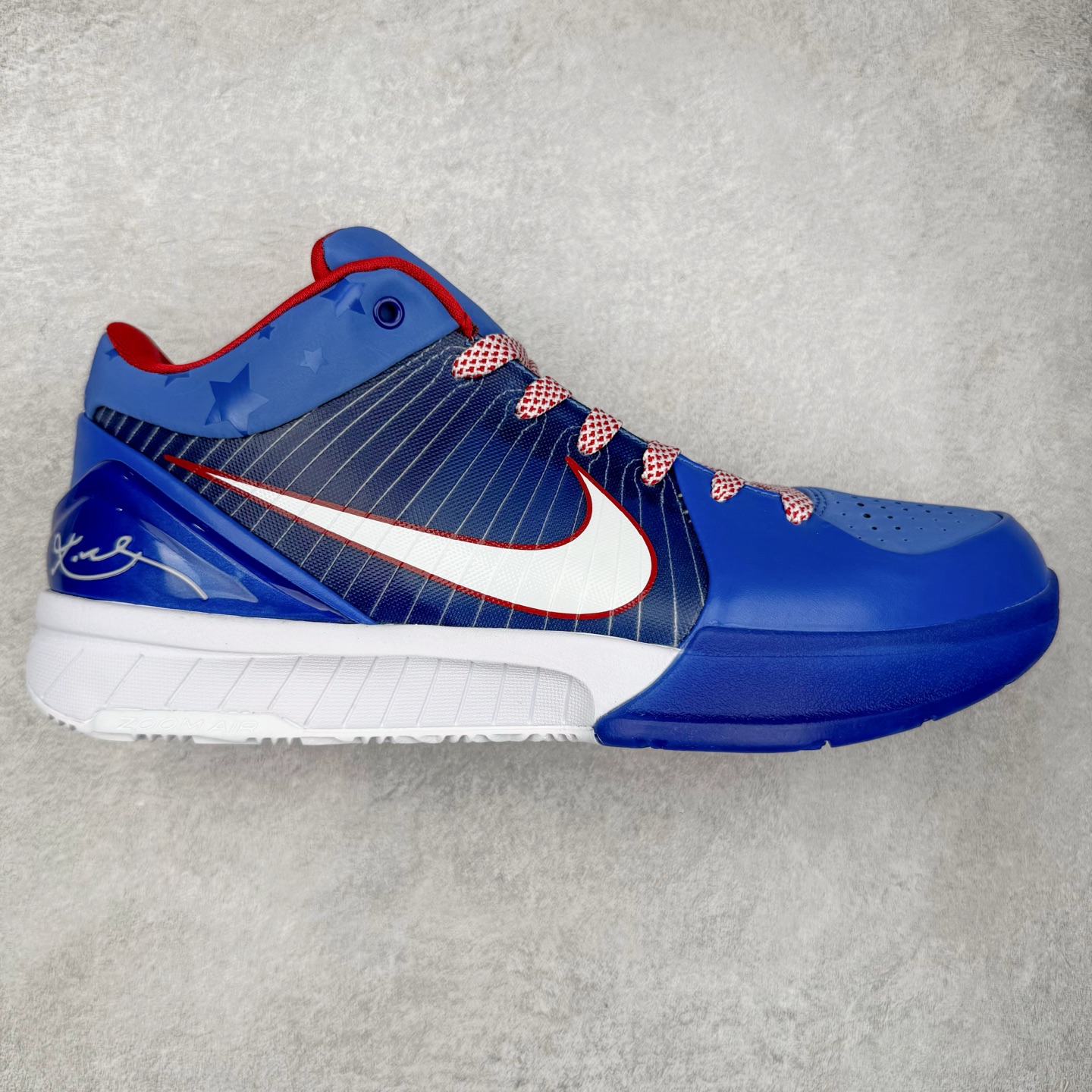 图片[3]-＃BS纯原 NK Zoom Kobe 4 科比四代 Zoom Turbo气垫➕后掌EVA缓震 实战配置直接拉满 原楦纸板开发 鞋身流线型、后跟塑形 区分土肥圆 原档数据3D打印 鞋面细节匹配原版 全身鞋材卡料色独家定制 唯一正确喷漆 SWOOSH NK专利Flyknit飞线科技 给予鞋身足够抗扭矩力 真实底模最大48.5 实战利器 专供海外市场 尺码：40 40.5 41 42 42.5 43 44 44.5 45 46 47.5 48.5 （脚宽、脚胖 建议买大半码）-选品中心