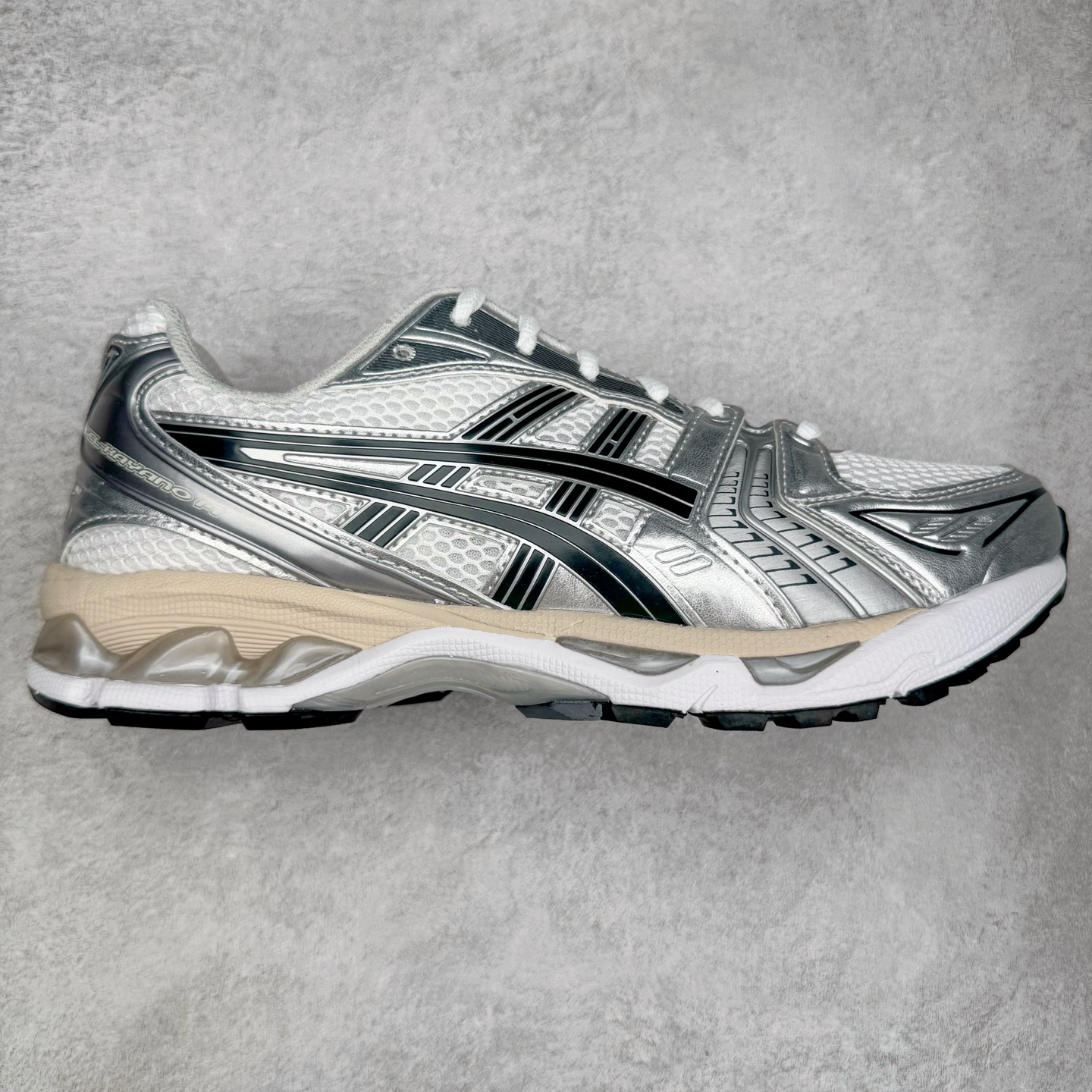 ＃ZC总裁 Asics Gel-Kayano K14 亚瑟士系列复古舒适织物合成革减震防滑耐磨低帮休闲跑步鞋 市场顶级版本 原装纸板楦头开发 独家私模五层组合大底 原厂定制缓震硅胶加持 原盒原配 官方四联吊牌 一比一同步原鞋工艺和用料 鞋面原厂“三明治”多层网布 区别其他同价版本 鞋垫采用原厂OrthoLite欧索莱材质 非普通海玻璃鞋垫 后跟一样采用了GEL缓震胶 整体系列设计非常的科技感 锻炼跑步的同时让你一样时尚百搭 尺码：36 37 37.5 38 39 39.5 40 40.5 41.5 42 42.5 43.5 44 44.5 45 46-选品中心