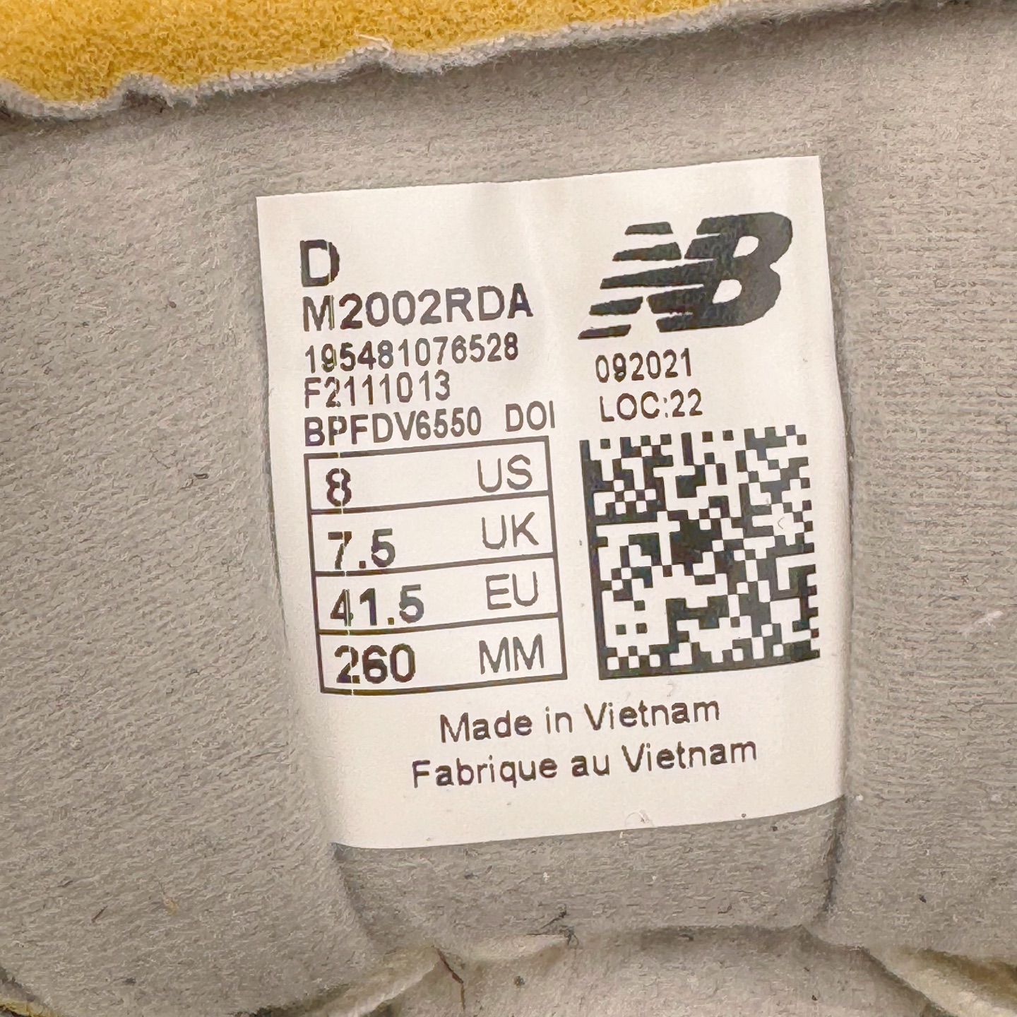 图片[13]-＃G版纯原 New Balance M2002RDA 新百伦潮流复古织物皮革减震防滑耐磨轻便低帮跑步鞋 灰碳色 基于市场现有版本全新升级调整 NB市场最强产物 全套原楦原纸板原厂数据开发 全鞋电脑针车加持 原厂网布 原装进口头层翻毛皮料正确绒感卡色 正确中底拉帮中底网布细节 一比一手工擦旧效果 冲裁组合 匠心打造 耗时两个月开发完成 工艺极其复杂难度可想而知 新开独立私模大底 全网唯一正确做旧组合大底 高端零售专供产物 尺码：36 37 37.5 38 38.5 39.5 40 40.5 41.5 42 42.5 43 44 44.5 45 45.5 46.5 47-选品中心