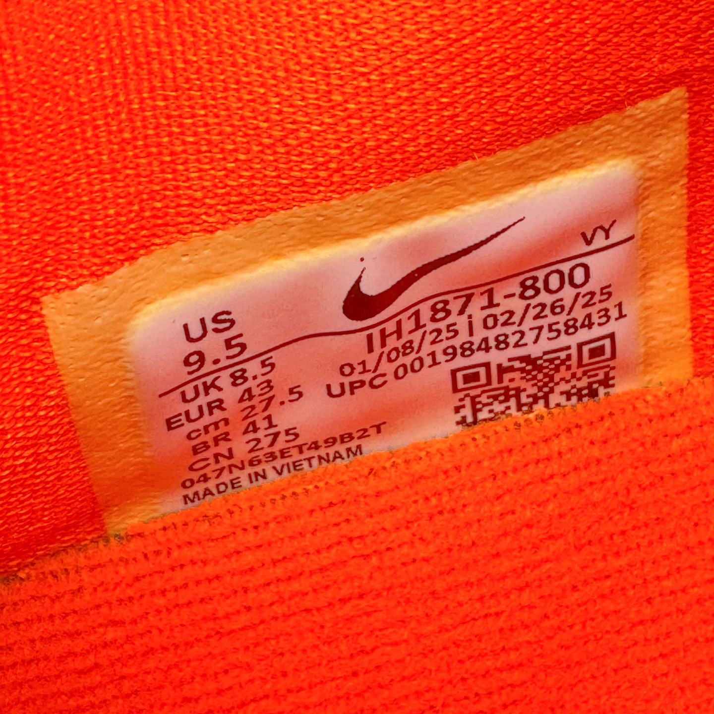 图片[11]-＃H12纯原 NK Zoom Kobe 6 Protro 科比六代 橙银色 IH1871-800 完美复刻公司货 前掌超大Zoom Turbo气垫 后掌EVA缓震 真正的原汁原味 还原ZP脚感 全身鞋材卡料色独家定制 唯一正确喷漆工艺Swoosh 正确凹凸蛇鳞工艺 正确鞋面渐变效果 内全置真动飞态线 独立原厂模具 最大尺码达到48.5码 首批不拼图大几率过验 亲测已过 支持各种高强度实战 无需担心 上脚价 补货周期极长 脚宽建议买大半码 科比系列前掌偏窄 不影响二次销售 支持七天无理由退换 尺码：41 42 42.5 43 44 44.5 45 45.5 46 47.5 48.5 49.5-选品中心