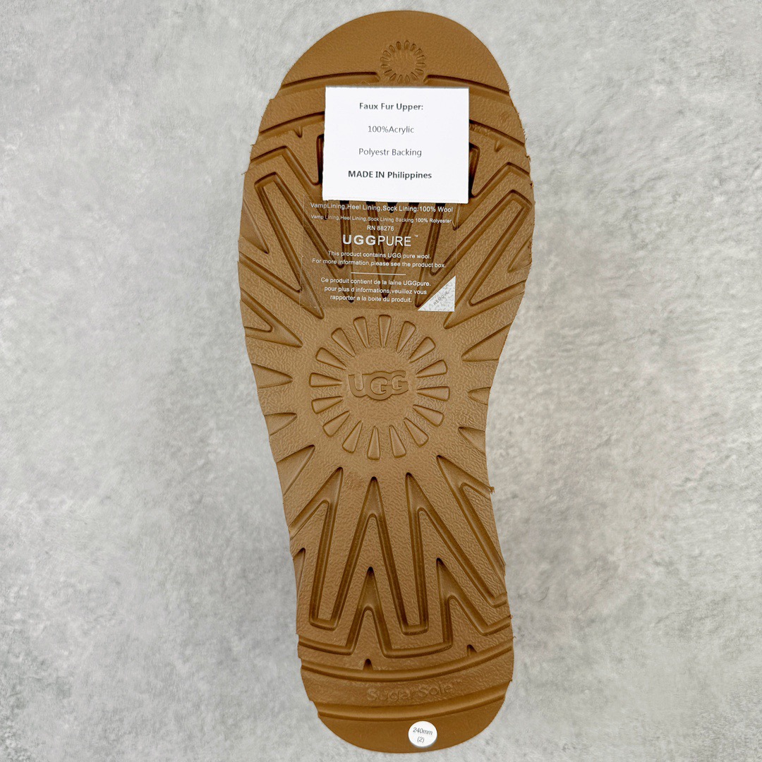 图片[9]-＃GX UGG 5092 周冬雨Mini厚底秋冬羊皮毛一体雪地靴 全鞋采用ZP同厂 隆丰A级澳洲进口羊皮毛一体 品牌代工厂生产线 完全遵循ZP工艺流程 代工厂原厂版师 秉承无原鞋不开发选择 注重每一处细节 市面最正版型 TREADLITE\\\”轻翼\\\”科技外底 轻便/耐用/柔韧/桩型【售后郑重承诺】一个月内若出现重大脱胶/断底等质量问题 直接为您换新！尺码：35 36 37 38 39 40-选品中心