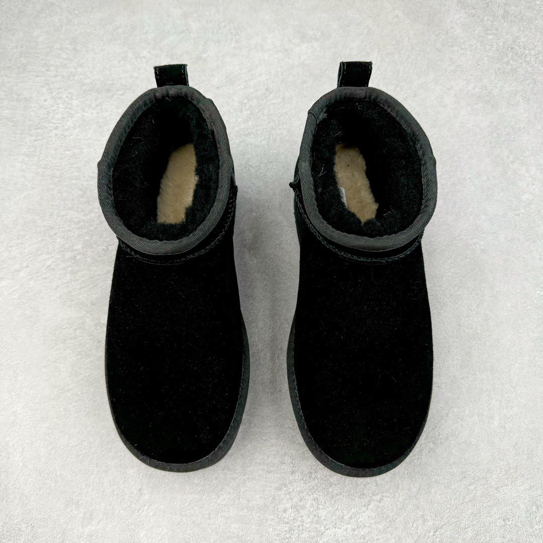 图片[2]-＃GX UGG 5092 周冬雨Mini厚底秋冬羊皮毛一体雪地靴 全鞋采用ZP同厂 隆丰A级澳洲进口羊皮毛一体 品牌代工厂生产线 完全遵循ZP工艺流程 代工厂原厂版师 秉承无原鞋不开发选择 注重每一处细节 市面最正版型 TREADLITE\\\”轻翼\\\”科技外底 轻便/耐用/柔韧/桩型【售后郑重承诺】一个月内若出现重大脱胶/断底等质量问题 直接为您换新！尺码：35 36 37 38 39 40-选品中心