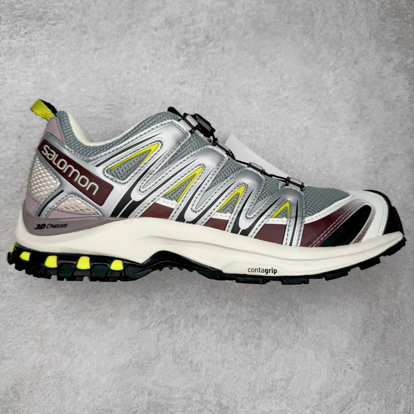 图片[5]-＃HP纯原 SALOMON XA Pro 3D ADV 萨洛蒙潮流越野机能户外功能鞋 虎扑平台特供订单 耗时半年巨作 全套原纸板楦头开发 原厂特供网布配套加持 确保原汁原味 完美呈现版型 原档数据独家私模五层组合大底 男女鞋同步官方开发至46.5 原装Ortholite轻量化鞋垫 中底布带钢印编号 原厂TPU锁扣 进口港宝加持 后跟自然饱满 还原公司包裹性 SENSIFIT 包裹技术，能够根据脚型完美贴合脚部，给予全方位的包裹与支撑。Quicklace 系带系统则彻底简化了系带过程，只需轻轻一拉，就能快速系紧鞋带。Contagrip 科技的加持，确保了卓越的抓地性能，无论是在湿滑的雨天街道，还是在泥泞的山路，都能行走自如，大大降低了滑倒的风险。专为户外运动而生的 3D Chassis 技术，实现出色的防扭转性能与稳定支撑，减少运动损伤。 多层底部结构搭配创新的 3D 稳定底盘，在提供出色减震与支撑的同时，其流线型的外观设计与色彩搭配亦成为了潮流的焦点，让功能性与时尚感完美结合。尺码：36 36.5 37.5 38 38.5 39 40 40.5 41 42 42.5 43 44 44.5 45 46.5-选品中心