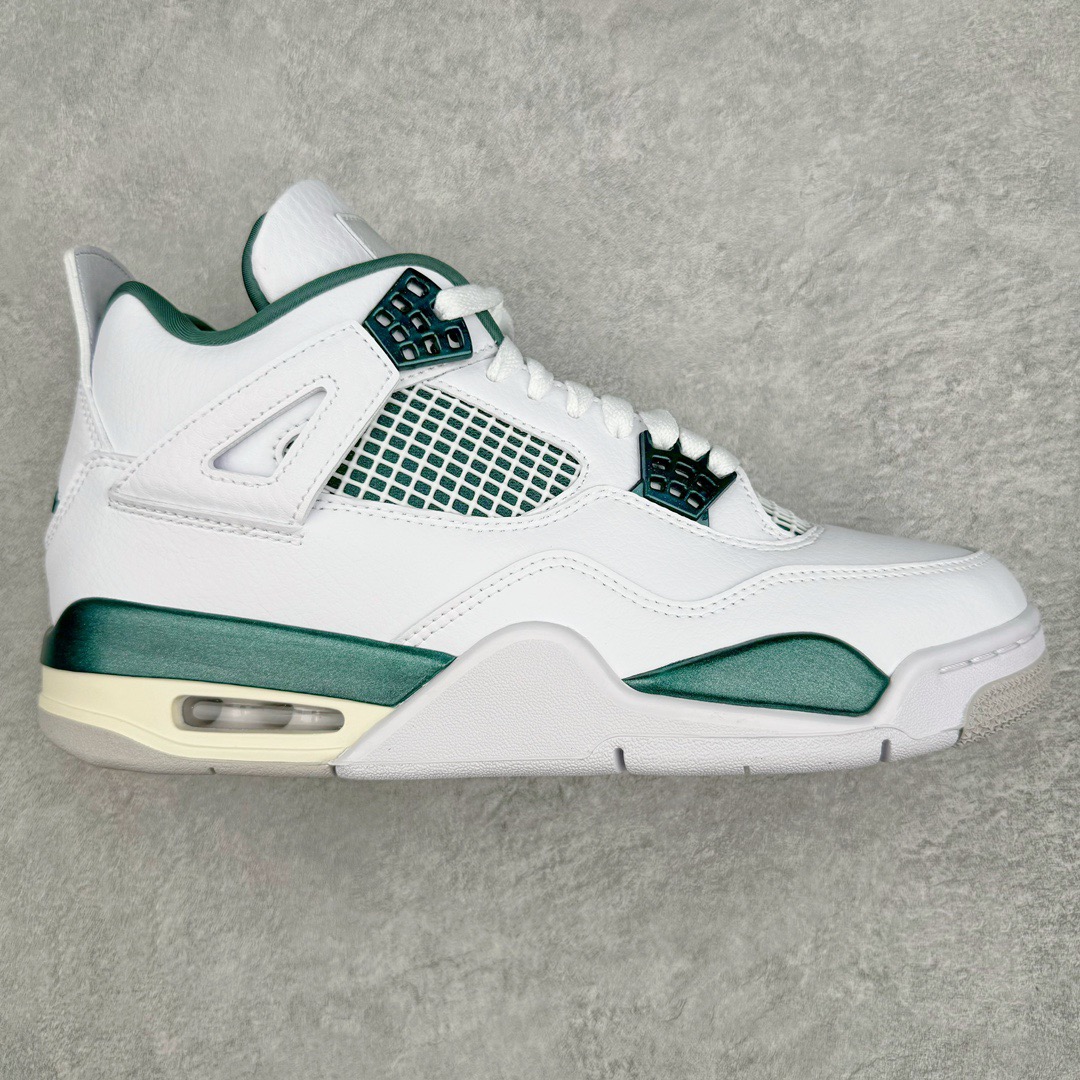 图片[5]-＃KZ神版福利 Air Jordan AJ4 Retro 系列 独家外贸特供尺码含 45.5 49.5 50.5 国内外口碑最好最推荐的产品 市场中端王者 亲自操刀耗时半年巨作 全套原纸板楦头开发 确保原汁原味 完美呈现四代版型 一比一鞋头弧度高度鞋身弧度 此版本只针对中端市场 皮料材质有所更替 其他数据细节工艺流程均保持一致 绝不口嗨 细节品控鞋型随意秒杀市面3XX 4XX 原厂TPU网格鞋带扣 正确内里网布 菱角分明不变形无多余毛边 柔软性质感一致于原鞋 市场唯一原厂鞋扣模具 背面可见隐藏注塑口 原厂织唛标 原厂飞人电绣工艺 尾指中部跳三针 独家绑鞋带手法 印刷中底布 四线拉帮 米色美纹纸贴合固定 进口港宝加持 后跟自然饱满 全鞋荧光划线卡点 追求极致完美 每一双都是工艺品 多重QC质检 超越公司货的品控标准 实实在在的免检产品 尺码：40 40.5 41 42 42.5 43 44 44.5 45 45.5 46 47.5 48.5 49.5 50.5-选品中心
