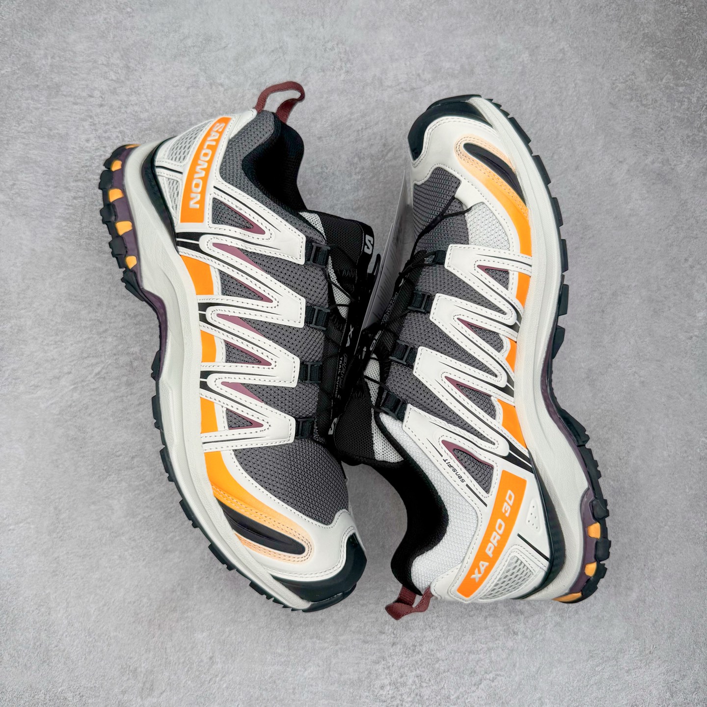 图片[3]-＃GX/绿X SALOMON XA Pro 3D ADV 萨洛蒙潮流越野机能户外功能鞋 纯原外贸平台特供订单 耗时半年巨作 全套原纸板楦头开发 原厂特供网布配套加持 确保原汁原味 完美呈现版型 原档数据独家私模五层组合大底 男女鞋同步官方开发至46.5 原装Ortholite轻量化鞋垫 中底布带钢印编号 原厂TPU锁扣 进口港宝加持 后跟自然饱满 还原公司包裹性 鞋面采用SENSIFT贴合技术 全方位贴合包裹脚型 鞋跟部鞋底牵引设计 提供强大的抓地性能 更适应野外崎岖不平的道路 其3D ADVANCED CHASSIS底盘 材料轻量大化 钉齿设计更具稳定性 防护性 鞋底易磨损区运用CONTAGRIP高耐磨材料 应对城市硬质路面长距离跑考验 尺码：36 36.5 37.5 38 38.5 39 40 40.5 41 42 42.5 43 44 44.5 45 46 46.5-选品中心