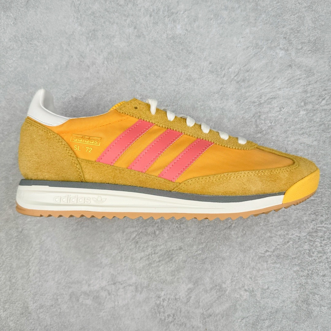 图片[9]-＃CS纯原福利 AD Wmns SL72 OG 系列德训足球风百搭低帮休闲运动板鞋 采用高弹EVA+MODEL+RB三层组合底 区别市面RB一体大底 三层组合鞋底重量与原鞋一致 Originals 将有「T 头鞋」造型的诞生于 1972 年的 SL72 鞋款复刻带回 各位买鞋又有新选择了 1972 年 SL72 问世后 引领了后来阿迪达斯的跑鞋发展方向 其中「SL」代表了 Super Light 彰显了产品轻便的特性 1972 年 SL72 问世后 引领了后来阿迪达斯的跑鞋发展方向 其中「SL」代表了 Super Light 彰显了产品轻便的特性 这次 Originals 延续其轻质经典的基因 带来男女两款 SL72 男生款带来 SL72 RS 鞋型 RS 意为 Reshaped（重塑）鞋款在保留了经典的外观基础上 在尼龙材质里增加了填充物 使鞋型更加挺立和饱满 鞋头则更加圆润 鞋底的 EVA 材质则增加了鞋款的高度 女生款则带来 SL72 OG W 鞋型 OG 顾名思义则是致敬经典款式 相较于 RS（Reshaped）鞋款 鞋身更加纤细 其整体鞋身轮廓、线条、细节、材质上尊崇 70 年代 SL72 的设计 还原经典味道 尺码：36 36⅔ 37⅓ 38 38⅔ 39⅓ 40 40⅔ 41⅓ 42 42⅔ 43⅓ 44 44⅔ 45-选品中心