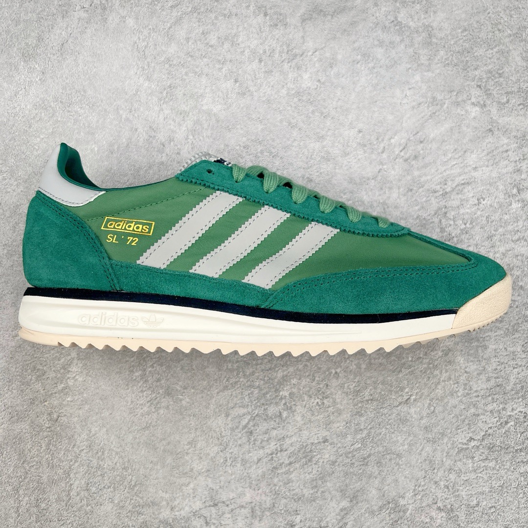 图片[7]-＃CS纯原福利 AD Wmns SL72 OG 系列德训足球风百搭低帮休闲运动板鞋 采用高弹EVA+MODEL+RB三层组合底 区别市面RB一体大底 三层组合鞋底重量与原鞋一致 Originals 将有「T 头鞋」造型的诞生于 1972 年的 SL72 鞋款复刻带回 各位买鞋又有新选择了 1972 年 SL72 问世后 引领了后来阿迪达斯的跑鞋发展方向 其中「SL」代表了 Super Light 彰显了产品轻便的特性 1972 年 SL72 问世后 引领了后来阿迪达斯的跑鞋发展方向 其中「SL」代表了 Super Light 彰显了产品轻便的特性 这次 Originals 延续其轻质经典的基因 带来男女两款 SL72 男生款带来 SL72 RS 鞋型 RS 意为 Reshaped（重塑）鞋款在保留了经典的外观基础上 在尼龙材质里增加了填充物 使鞋型更加挺立和饱满 鞋头则更加圆润 鞋底的 EVA 材质则增加了鞋款的高度 女生款则带来 SL72 OG W 鞋型 OG 顾名思义则是致敬经典款式 相较于 RS（Reshaped）鞋款 鞋身更加纤细 其整体鞋身轮廓、线条、细节、材质上尊崇 70 年代 SL72 的设计 还原经典味道 尺码：36 36⅔ 37⅓ 38 38⅔ 39⅓ 40 40⅔ 41⅓ 42 42⅔ 43⅓ 44 44⅔ 45-选品中心
