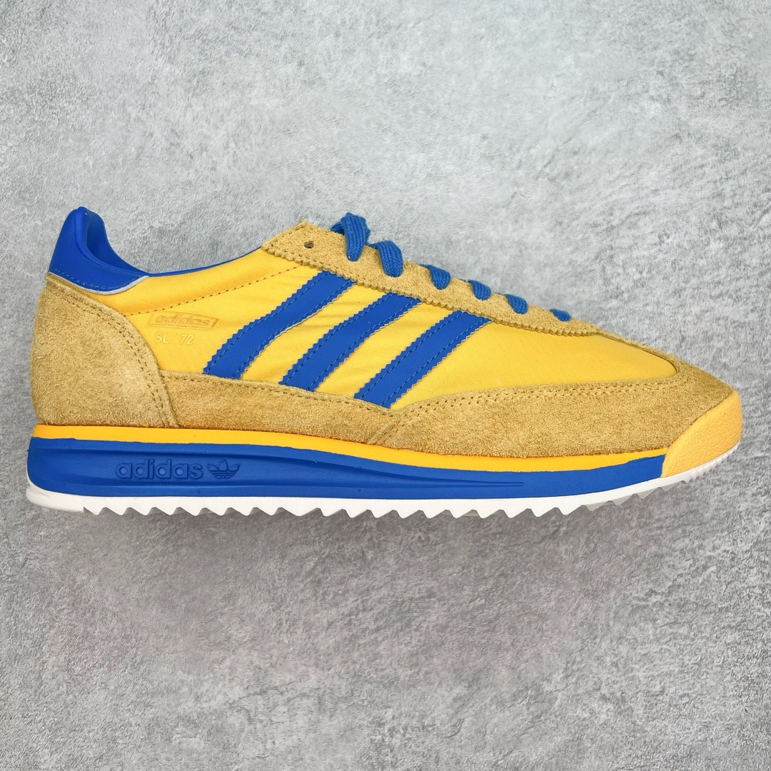 图片[6]-＃CS纯原福利 AD Wmns SL72 OG 系列德训足球风百搭低帮休闲运动板鞋 采用高弹EVA+MODEL+RB三层组合底 区别市面RB一体大底 三层组合鞋底重量与原鞋一致 Originals 将有「T 头鞋」造型的诞生于 1972 年的 SL72 鞋款复刻带回 各位买鞋又有新选择了 1972 年 SL72 问世后 引领了后来阿迪达斯的跑鞋发展方向 其中「SL」代表了 Super Light 彰显了产品轻便的特性 1972 年 SL72 问世后 引领了后来阿迪达斯的跑鞋发展方向 其中「SL」代表了 Super Light 彰显了产品轻便的特性 这次 Originals 延续其轻质经典的基因 带来男女两款 SL72 男生款带来 SL72 RS 鞋型 RS 意为 Reshaped（重塑）鞋款在保留了经典的外观基础上 在尼龙材质里增加了填充物 使鞋型更加挺立和饱满 鞋头则更加圆润 鞋底的 EVA 材质则增加了鞋款的高度 女生款则带来 SL72 OG W 鞋型 OG 顾名思义则是致敬经典款式 相较于 RS（Reshaped）鞋款 鞋身更加纤细 其整体鞋身轮廓、线条、细节、材质上尊崇 70 年代 SL72 的设计 还原经典味道 尺码：36 36⅔ 37⅓ 38 38⅔ 39⅓ 40 40⅔ 41⅓ 42 42⅔ 43⅓ 44 44⅔ 45-选品中心