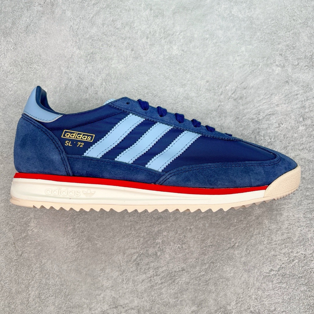 图片[2]-＃CS纯原福利 AD Wmns SL72 OG 系列德训足球风百搭低帮休闲运动板鞋 采用高弹EVA+MODEL+RB三层组合底 区别市面RB一体大底 三层组合鞋底重量与原鞋一致 Originals 将有「T 头鞋」造型的诞生于 1972 年的 SL72 鞋款复刻带回 各位买鞋又有新选择了 1972 年 SL72 问世后 引领了后来阿迪达斯的跑鞋发展方向 其中「SL」代表了 Super Light 彰显了产品轻便的特性 1972 年 SL72 问世后 引领了后来阿迪达斯的跑鞋发展方向 其中「SL」代表了 Super Light 彰显了产品轻便的特性 这次 Originals 延续其轻质经典的基因 带来男女两款 SL72 男生款带来 SL72 RS 鞋型 RS 意为 Reshaped（重塑）鞋款在保留了经典的外观基础上 在尼龙材质里增加了填充物 使鞋型更加挺立和饱满 鞋头则更加圆润 鞋底的 EVA 材质则增加了鞋款的高度 女生款则带来 SL72 OG W 鞋型 OG 顾名思义则是致敬经典款式 相较于 RS（Reshaped）鞋款 鞋身更加纤细 其整体鞋身轮廓、线条、细节、材质上尊崇 70 年代 SL72 的设计 还原经典味道 尺码：36 36⅔ 37⅓ 38 38⅔ 39⅓ 40 40⅔ 41⅓ 42 42⅔ 43⅓ 44 44⅔ 45-选品中心