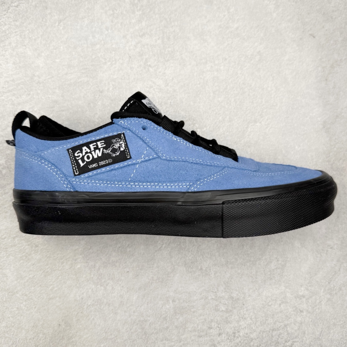 Vans Safe BRADY 蓝黑 官方新款 轻便舒适百搭滑板鞋 货号：VN000E23CQ0 尺码：35 36 36.5 37 38 38.5 39 40 40.5 41 42 42.5 43 44 45-选品中心