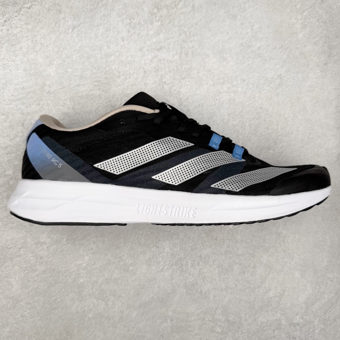 AD Adizero RC 5 舒适百搭织物减震耐磨轻便低帮训练跑步鞋 尺码：36 36.5 37.5 38 38.5 39 40 40.5 41 42 42.5 43 44 45-选品中心