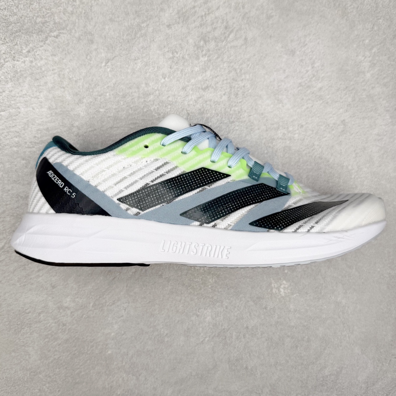 AD Adizero RC 5 舒适百搭织物减震耐磨轻便低帮训练跑步鞋 尺码：36 36.5 37.5 38 38.5 39 40 40.5 41 42 42.5 43 44 45-选品中心