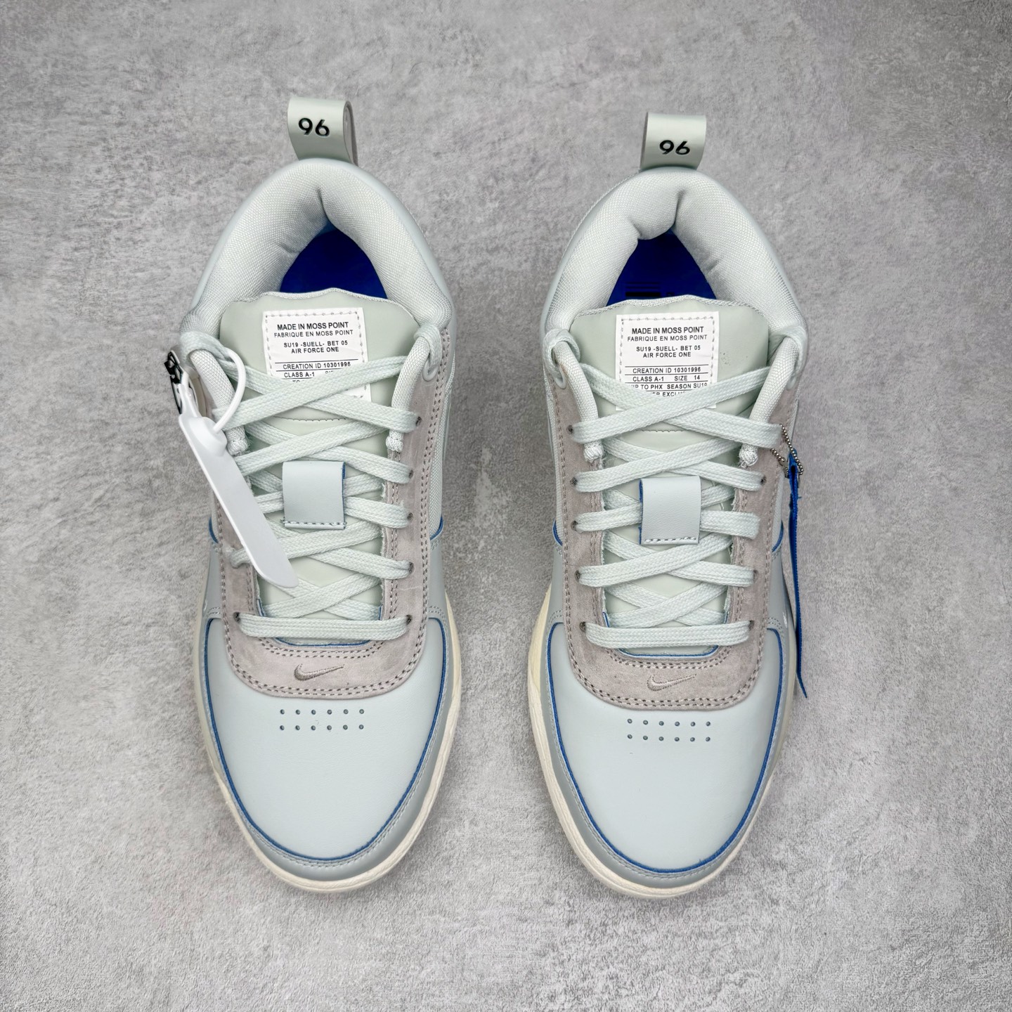 图片[2]-＃灭世/Max NK Book 1 Devin Booker 德文·布克一代男子实战篮球鞋 刮刮乐白蓝 IH0891-001 灭世纯原革新出货‼️缓震配置独家革新！实战属性直接拉满👊🏻实战 天花板上限再度提升！实战亲测-性能体验吊打国产同价位鞋款（为满足海外市场 布克一代最大尺码为47.5） ⚫️增配前掌鹅蛋ZOOM ➕抗扭片➕后掌马蹄ZOOM气垫（正品仅配置后掌zoom气垫） ⚫️采用科比4代鞋楦以及龙骨数据打造！小科4实至名归！（完美解决正品压脚趾问题） ⚫️鞋身➕鞋头增配高频补强层，提升鞋头以及脚踝支撑性 ⚫️鞋垫采用科比4代元年高弹缓震垫材质-磨合一场直接贴合脚型☑️ ⚫️外底加厚2mm，wow10止滑配方，无需磨合，抓地性能原地起飞 最强布克一代有且只在灭世纯原（支持市场任意货品正面PK） 真材实料，肉眼可见！革新升级绝非空穴来风！灭世纯原内外兼修，用态度诠释实战新篇章👊🏻 Book 1 尺码 39-47.5-选品中心