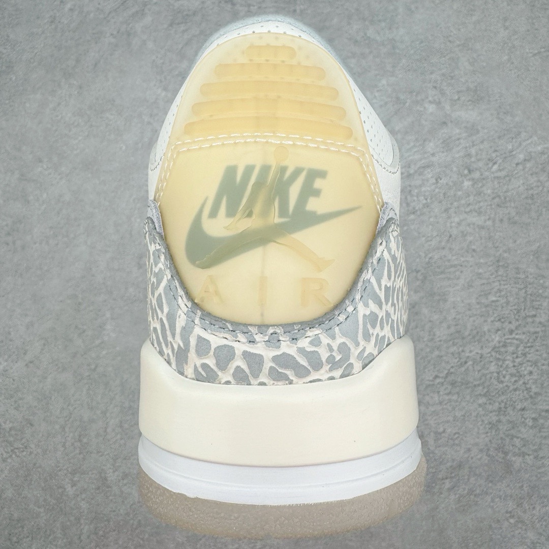 图片[7]-＃PK纯原福利 Air Jordan AJ3 Craft \\\”Ivory\\\” 象牙白 货号：FJ9479-100 目前市场最推荐的产品 市场唯一正确批次 操刀耗时半年巨作 超合理的单价 拒绝高利润 全套原纸板楦头开发 原厂大底磨具加持立体防滑纹理 原装可视Air Sole气垫 原汁原味最完美的三代版型 唯一正确鞋头趴度弧度高度鞋身腰线 原厂TPU彩虹扎染后跟饰片 正确内里反口里网布 皮料菱角分明不变形无多余毛边 广东原厂zp同批次手工大底描漆拉丝 市场唯一原厂鞋扣模具 原厂织唛标 原厂飞人电绣工艺 尾指中部跳三针 独家绑鞋带手法 印刷中底布 四线拉帮 米色美纹纸贴合固定 进口港宝加持 后跟自然饱满 全鞋荧光划线卡点 追求极致完美 每一双都是工艺品 多重QC质检 超越公司货的品控标准 实实在在的免检产品 尺码：40 40.5 41 42 42.5 43 44 44.5 45 46 47.5 48.5-选品中心