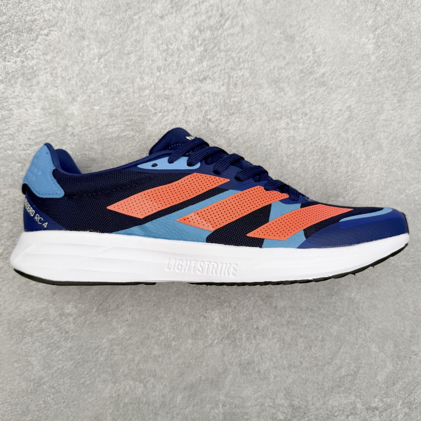 AD Adizero RC 4 舒适百搭织物减震耐磨轻便低帮训练跑步鞋 尺码：36 36.5 37.5 38 38.5 39 40 40.5 41 42 42.5 43 44 45-选品中心