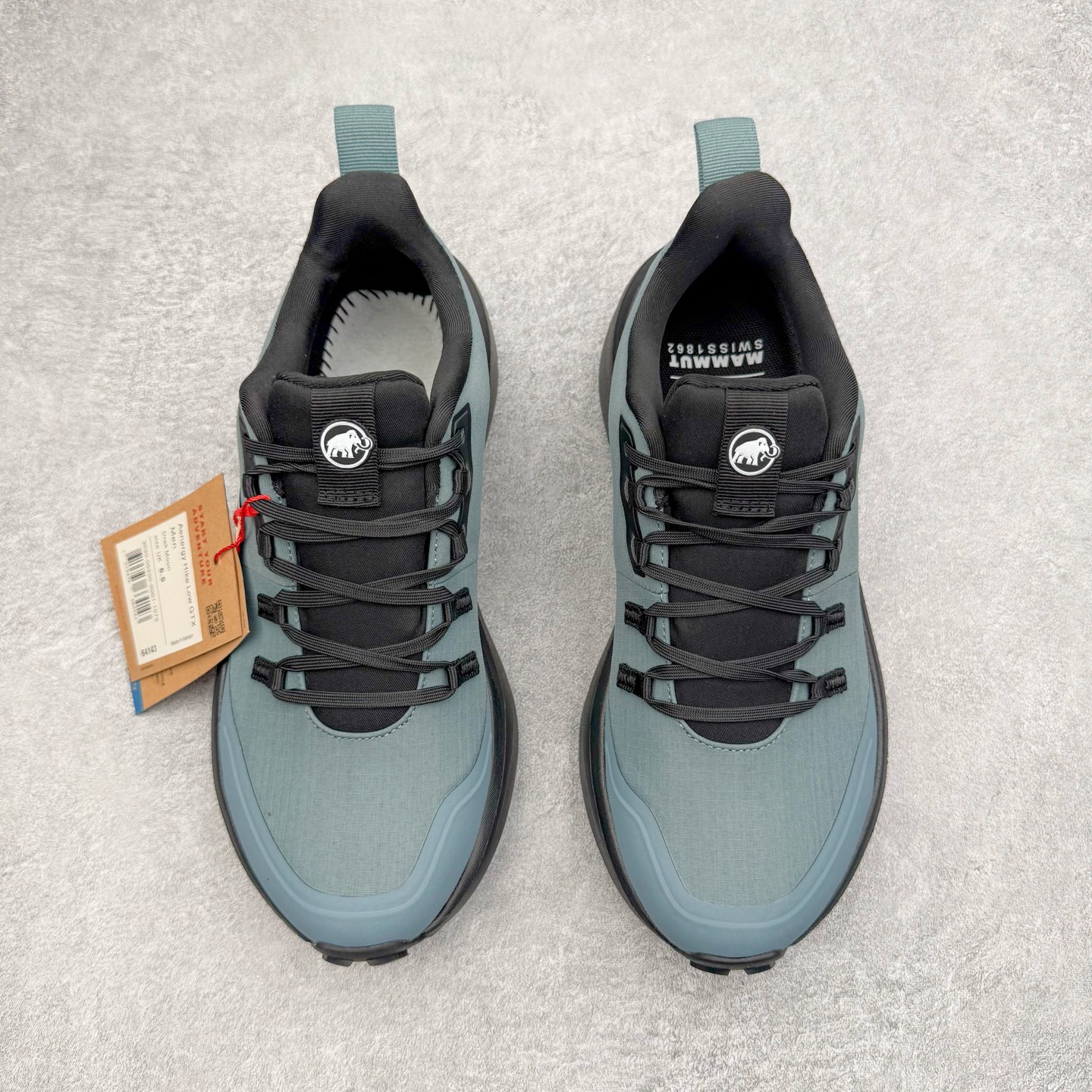 图片[2]-MAMMUT猛犸象 Aenergy 舒适百搭 耐磨防滑 低帮徒步鞋 MAMMUT是高山运动、登山和户外运动装备品牌，其产品以可靠的质量和创新的设计领导着世界潮流，MAMMUT代表着最高的安全性，其产品线几乎覆盖所有户外领域，依靠其产品安全可靠的性能以及丰富的产品线而享誉全球。实拍调校N版已经零色差零失真 百分百还原实物色彩所见即所得 不存在货不对板色差等低级问题 选购参考实物拍摄 不混卖不参货 只用心做好货严格选品 承诺混一赔十 尺码：36 36.5 37.5 38 38.5 39 40 40.5 41 42 42.5 43 44 44.5 45-选品中心