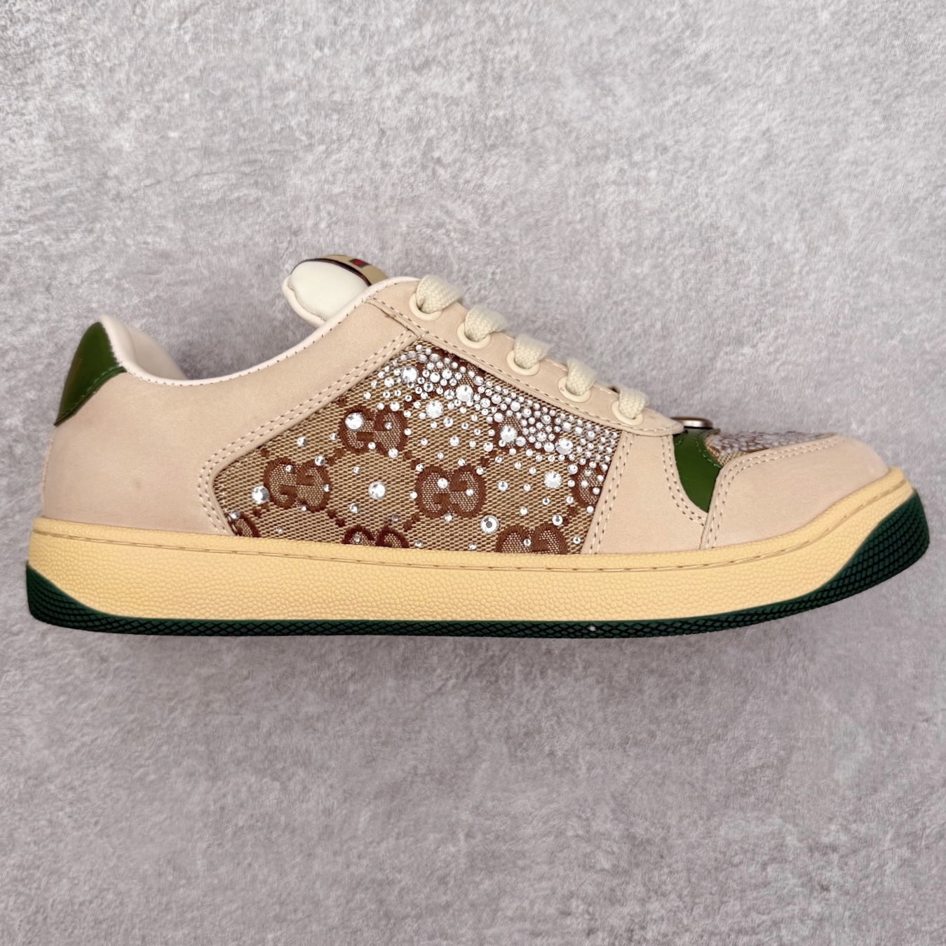 ＃纯原福利 Gucci 古驰 Screener 运动休闲时装奢侈品系列 GG珐琅扣 擦脏做旧小脏鞋 高端零售海淘商家混卖版本 东莞纯原品质 原鞋对照工艺生产 原厂一致色泽度玛瑙珐琅GG扣 原版一致鞋舌鞋带处擦脏工艺 全套原版包装外盒配件 意大利进口磨砂头层牛皮 后跟原版一致哑光丝印烫金字体 全网独家复刻细节 ）同源出厂真丝绸防尘鞋套袋 原装雪梨形超软沙绒纸团，工艺无缝细空胶技术，原版一致私模开发大底 尺码：35 36 37 38 39 40 41 42 43 44 45-选品中心