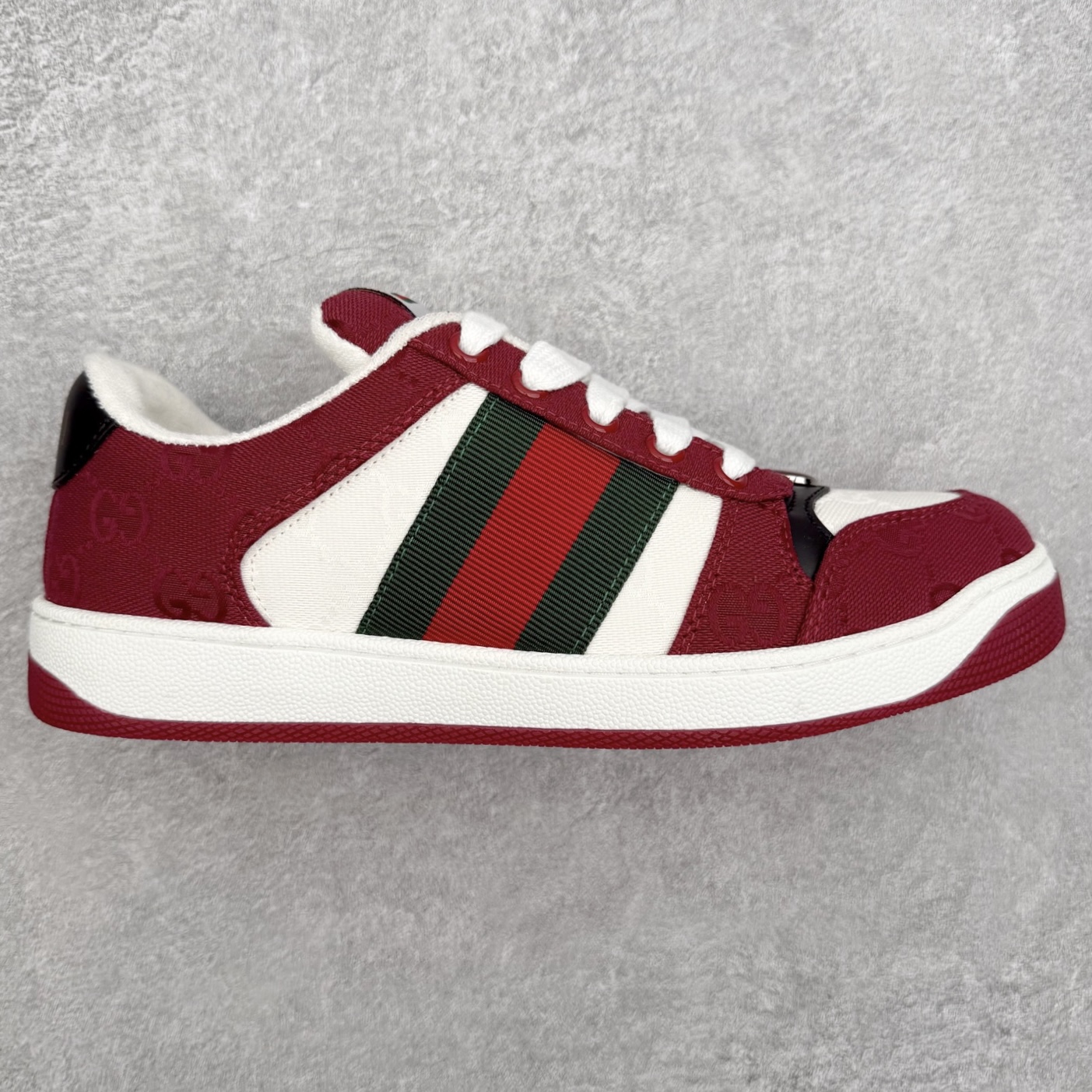 ＃纯原福利 Gucci 古驰 Screener 运动休闲时装奢侈品系列 GG珐琅扣 擦脏做旧小脏鞋 高端零售海淘商家混卖版本 东莞纯原品质 原鞋对照工艺生产 原厂一致色泽度玛瑙珐琅GG扣 原版一致鞋舌鞋带处擦脏工艺 全套原版包装外盒配件 意大利进口磨砂头层牛皮 后跟原版一致哑光丝印烫金字体 全网独家复刻细节 ）同源出厂真丝绸防尘鞋套袋 原装雪梨形超软沙绒纸团，工艺无缝细空胶技术，原版一致私模开发大底 尺码：35 36 37 38 39 40 41 42 43 44 45-选品中心