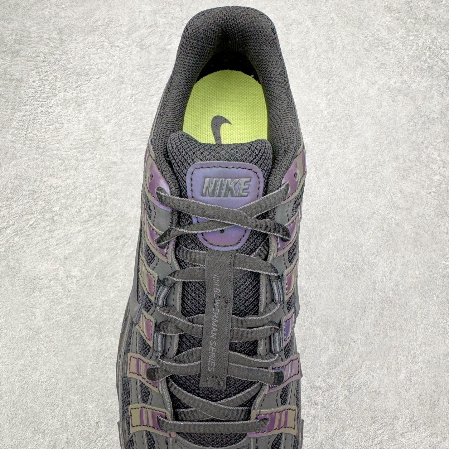 图片[5]-＃CS纯原 NK P-6000 系列低帮复古老爹风休闲运动舒适慢跑鞋 IM6333-001 购入原鞋原装纸板楦头开发 独家私模四层组合大底 市场唯一正确版本 良心定价 新配色陆续出货 进口三文治网面 融合 Pegasus 过往运动鞋设计 助力 21 世纪早期跑步运动跃升时尚新高度 采用透气网眼布、运动风格线条和耐穿覆面 兼具吸睛外观和舒适感受 中底泡绵以田径赛道为灵感 打造厚实设计 缔造出众缓震性能 尺码：36 36.5 37.5 38 38.5 39 40 40.5 41 42 42.5 43 44 44.5 45-选品中心