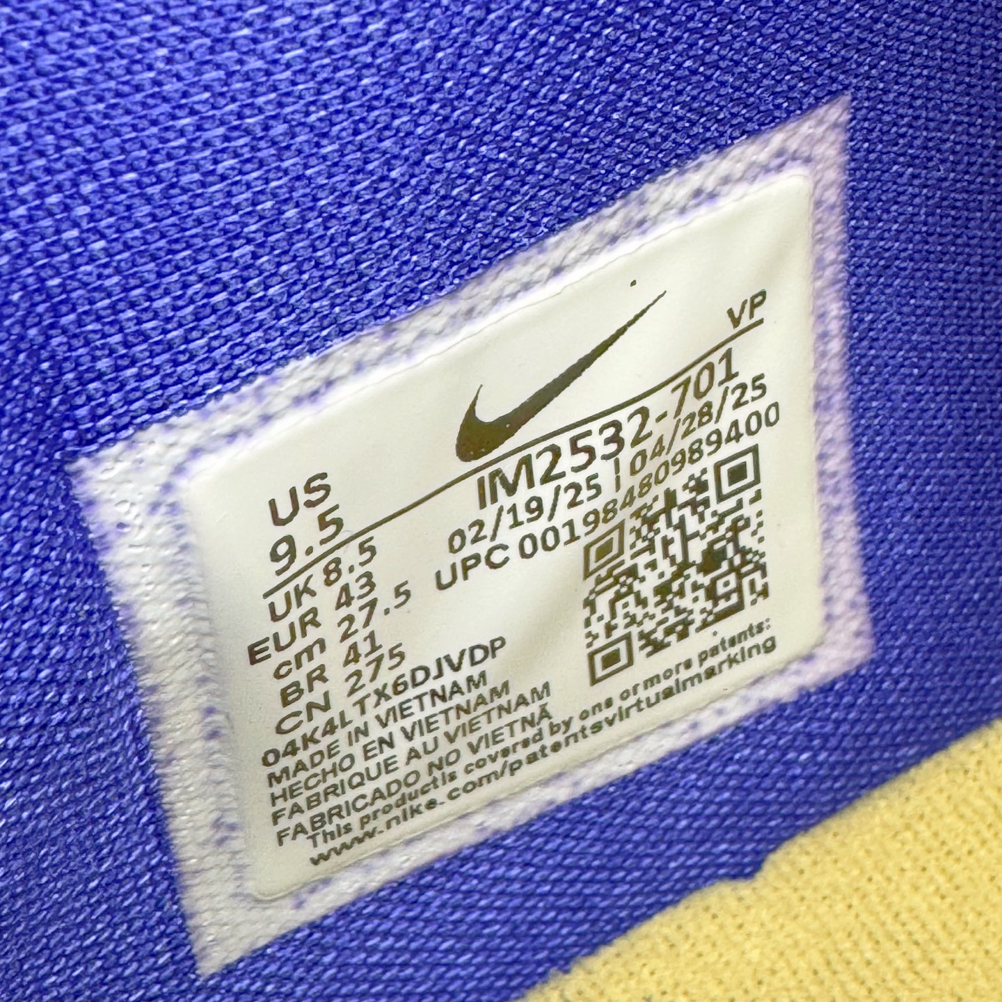 图片[14]-＃灭世 NK Zoom Kobe 4 FC 科比四代 巴塞罗那 金黑紫 IM2532-701 历时半年 重新开版 最高工艺 最高标准 打造顶级实战旗舰标杆 实战属性TOP 1 接受任意版本实战性能正面PK 实力源自深耕实战球鞋的工业底蕴 王者归来绝非空穴来风 杜绝杀猪 感受一分钱十分货诚意巨作 ✅原厂超厚头层磨砂牛皮 ➕独家定制头层蛇鳞纹 ✅正确蛇鳞压印原盒 ✅原厂复刻纸板➕原楦调试 历时半年 打造近乎完美版型（包裹体验 鞋脚一体性 99% 无限接近） ✅中底MD黑色部分为特殊组合工艺 外层复合超薄绒布，触摸触感明显区分市场货品 【市场唯一同步正品工艺货品】 ✅代工级品控 一个月独家售后 为实战保驾护航 尺码：39-47.5-选品中心