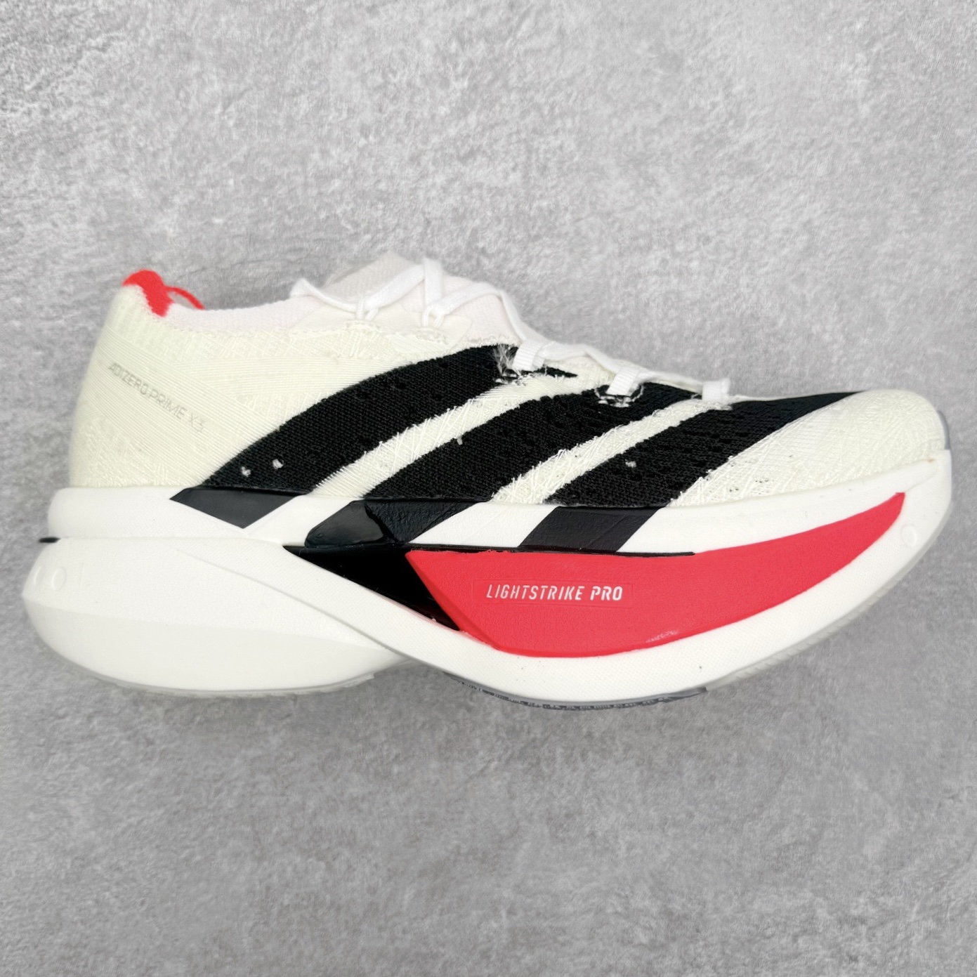 AD Adizero Prime X 3.0 舒适防滑耐磨 低帮 休闲长跑短跑跑步鞋 男女同款 实拍调校N版已经零色差零失真 百分百还原实物色彩所见即所得 不存在货不对板色差等低级问题 选购参考实物拍摄 不混卖不参货 只用心做好货严格选品 承诺混一赔十 尺码：36 36.5 37.5 38 38.5 39 40 40.5 41 42 42.5 43 44 44.5 45-选品中心