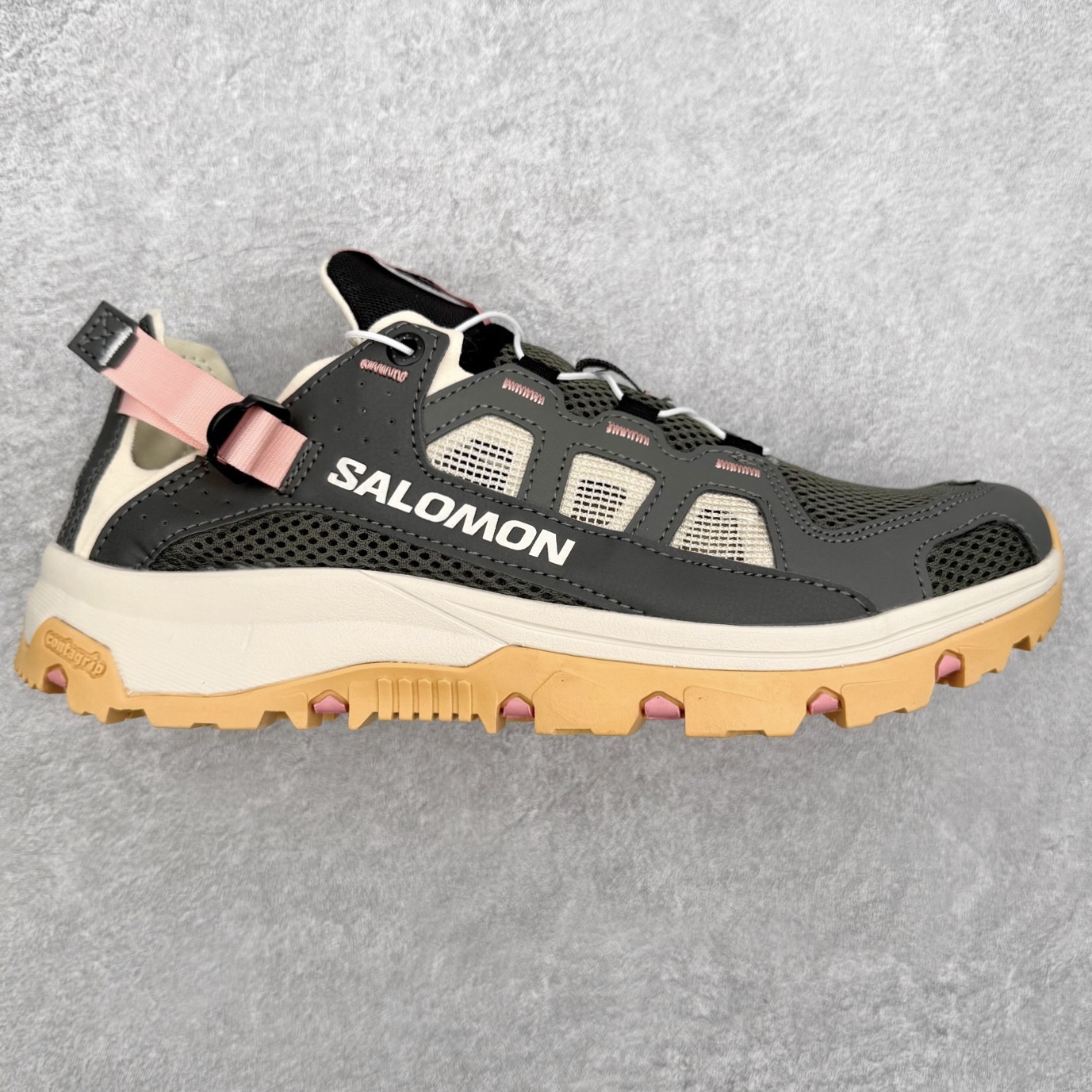 SALOMON萨洛蒙 Techamphibian 5 圆头舒适 透气速干抓地溯溪鞋 男女同款 SALOM