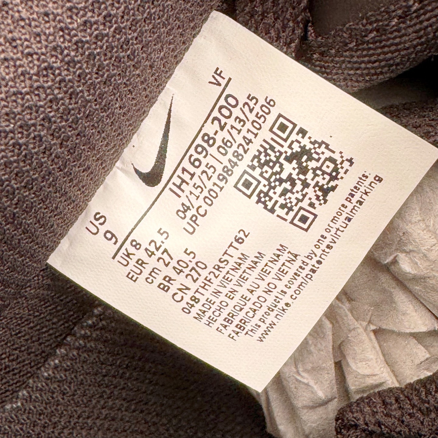 图片[13]-＃GX NK Air Force 1 Low \’07 空军一号低帮经典板鞋 深棕色 IH1698-200 经典老鞋 完美复刻 不规则波浪大底咬花 全鞋电脑针车 工整有序 视觉效果满分 原厂拉帮手法 标准四线 密度针距针孔大小控制到位 原装反口里网布海绵 正确卡色网眼大小 新版鞋撑改用纸团代替 原厂港宝加持完美还原灵魂版型 原盒原配从里到外百分百还原 原厂全头层原厂皮料 原标原盒 内置Sole气垫 中底白色背胶 中底划线 已经无限的接近公司 原厂楦头 原厂刺绣 后跟弧度修正 独家私模最大开发到48.5 尺码：35.5 36 37.5 38 38.5 39 40 40.5 41 42 42.5 43 44 44.5 45 46 47.5 48.5-选品中心