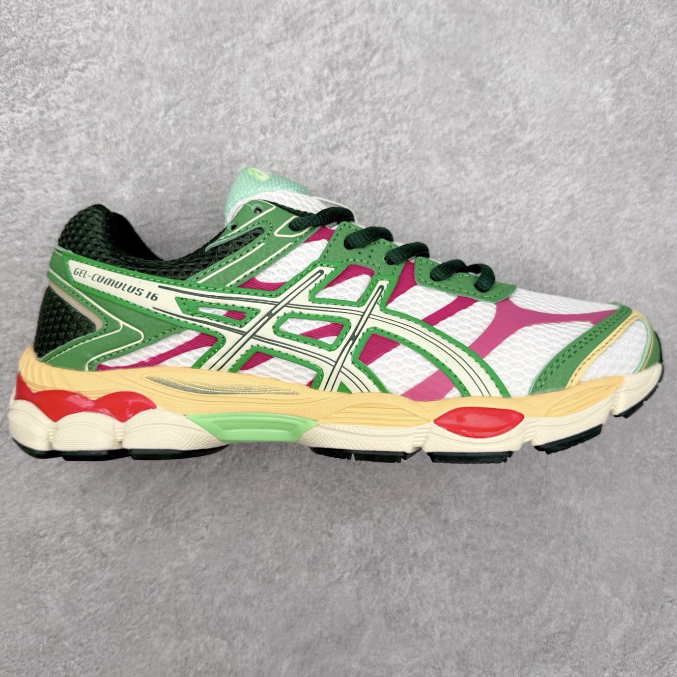 图片[9]-Asics Gel-Cumulus 16 亚瑟士防滑耐磨休闲运动鞋采用双层提花网面设计 提高包裹性和透气性 后跟搭载稳定系统科技T-GEL提升整体支撑力和结构感 减少对身体带来的冲击负荷 创新中底至轻回弹 尺码：36 37 37.5 38 39 39.5 40 40.5 41.5 42 42.5 43.5 44 44.5 45-选品中心