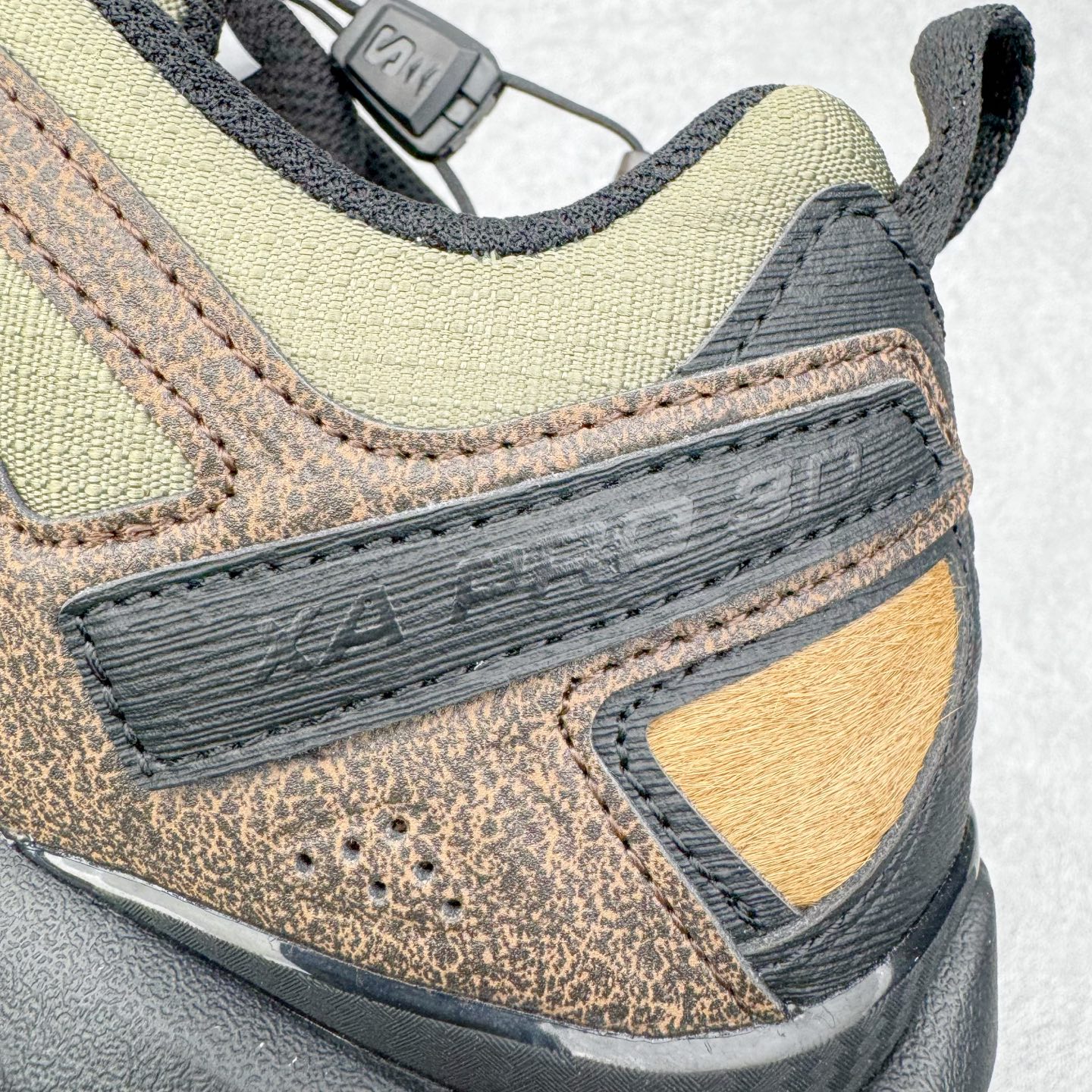 图片[14]-＃C版 SALOMON XA Pro 3D ADV 萨洛蒙潮流越野机能户外功能鞋 纯原外贸平台特供订单 耗时半年巨作 全套原纸板楦头开发 原厂特供网布配套加持 确保原汁原味 完美呈现版型 原档数据独家私模五层组合大底 原装Ortholite轻量化鞋垫 中底布带钢印编号 原厂TPU锁扣 进口港宝加持 后跟自然饱满 还原公司包裹性 鞋面采用SENSIFT贴合技术 全方位贴合包裹脚型 鞋跟部鞋底牵引设计 提供强大的抓地性能 更适应野外崎岖不平的道路 其3D ADVANCED CHASSIS底盘 材料轻量大化 钉齿设计更具稳定性 防护性 鞋底易磨损区运用CONTAGRIP高耐磨材料 应对城市硬质路面长距离跑考验 尺码：36 36.5 37.5 38 38.5 39 40 40.5 41 42 42.5 43 44 44.5 45-选品中心