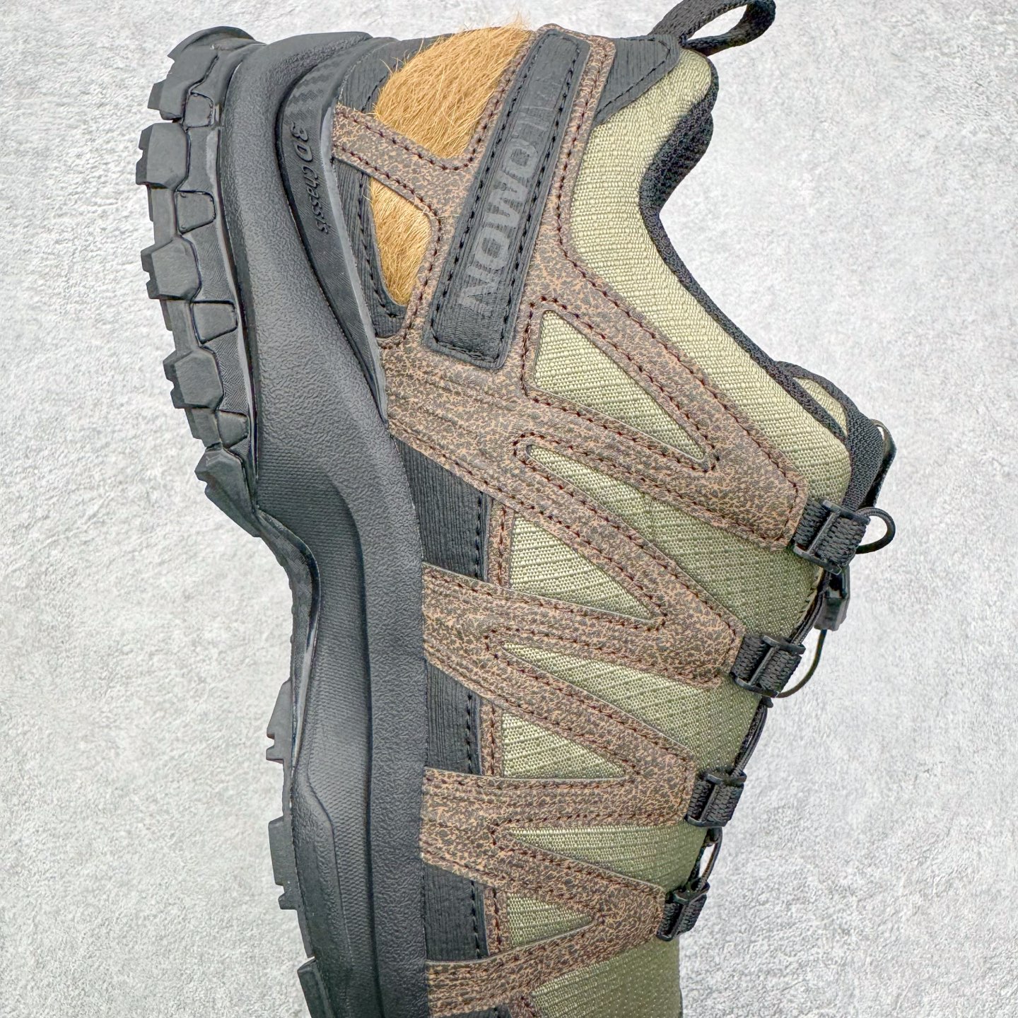 图片[6]-＃C版 SALOMON XA Pro 3D ADV 萨洛蒙潮流越野机能户外功能鞋 纯原外贸平台特供订单 耗时半年巨作 全套原纸板楦头开发 原厂特供网布配套加持 确保原汁原味 完美呈现版型 原档数据独家私模五层组合大底 原装Ortholite轻量化鞋垫 中底布带钢印编号 原厂TPU锁扣 进口港宝加持 后跟自然饱满 还原公司包裹性 鞋面采用SENSIFT贴合技术 全方位贴合包裹脚型 鞋跟部鞋底牵引设计 提供强大的抓地性能 更适应野外崎岖不平的道路 其3D ADVANCED CHASSIS底盘 材料轻量大化 钉齿设计更具稳定性 防护性 鞋底易磨损区运用CONTAGRIP高耐磨材料 应对城市硬质路面长距离跑考验 尺码：36 36.5 37.5 38 38.5 39 40 40.5 41 42 42.5 43 44 44.5 45-选品中心