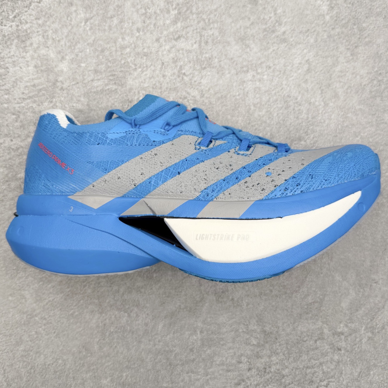 AD Adizero Prime X 3.0 舒适防滑耐磨 低帮 休闲长跑短跑跑步鞋 男女同款 实拍调校N版已经零色差零失真 百分百还原实物色彩所见即所得 不存在货不对板色差等低级问题 选购参考实物拍摄 不混卖不参货 只用心做好货严格选品 承诺混一赔十 尺码：36 36.5 37.5 38 38.5 39 40 40.5 41 42 42.5 43 44 44.5 45-选品中心