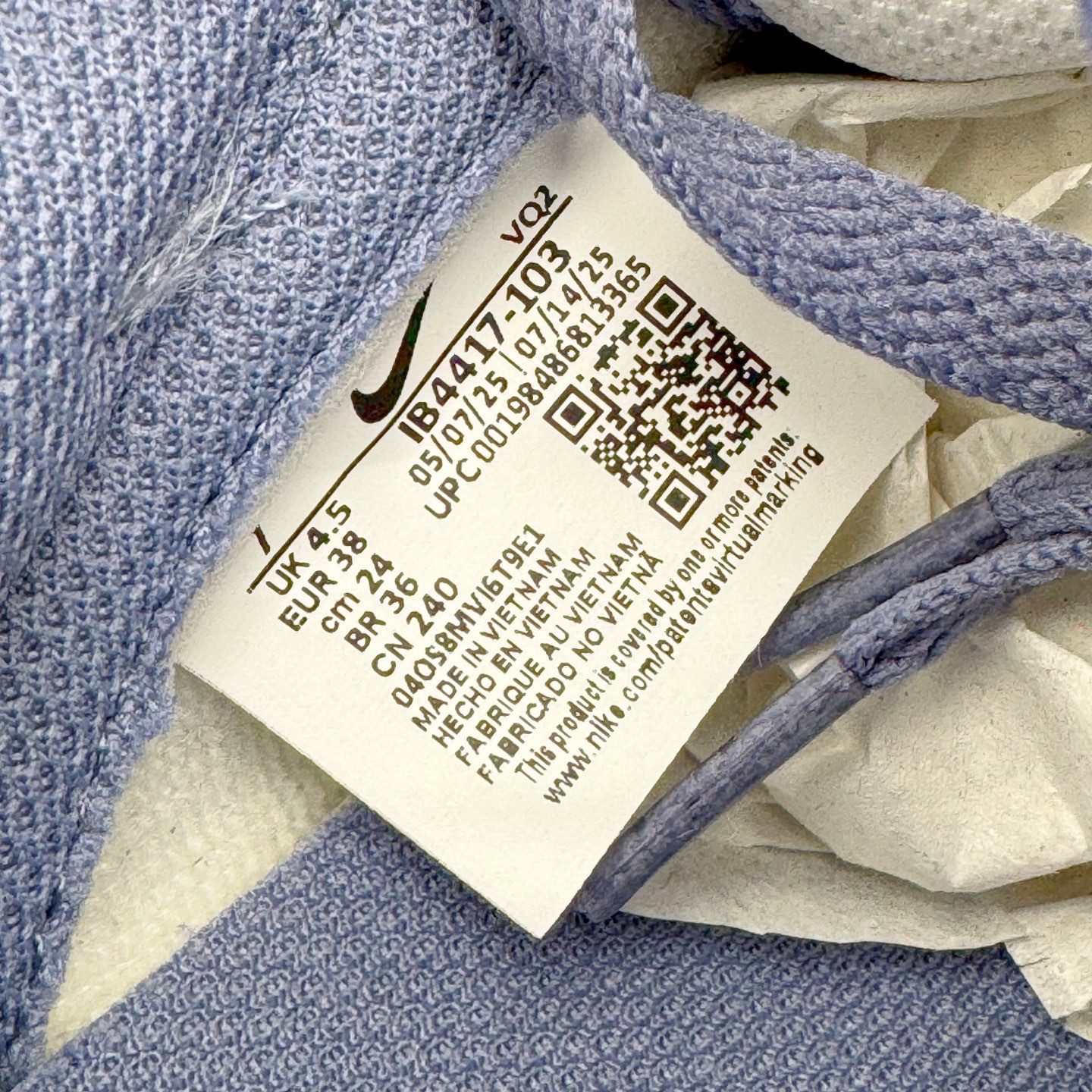 图片[20]-＃CS纯原 NK Dunk Low 白紫 IB4417-103 实力大厂出品 新配色陆续开发 利润个位数只为口碑 全套原纸板楦头开发 确保原汁原味 完美呈现DUNK版型 一比一鞋头弧度高度鞋身弧度 此版本只针对中端市场 皮料材质有所更替 其他数据细节工艺流程均保持一致 绝不口嗨 细节品控鞋型随意对比 独家私模官方第六代原厂航空铝磨具打磨大底 鞋头坡度极致还原 无解鞋型 原盒原配 圈内天花板工艺 原厂玻璃冲刀 超高清洁度 全鞋零毛边皮料切割 原厂中底布点胶 中底布拉帮走线遵循公司 尺码：36 36.5 37.5 38 38.5 39 40 40.5 41 42 42.5 43 44 44.5 45 46-选品中心