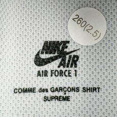 纯原 CDG x Supreme x NK Air Force 1 Supreme Comme des 纯原 CDG x Supreme x NK Air Force 1 Supreme Comme des