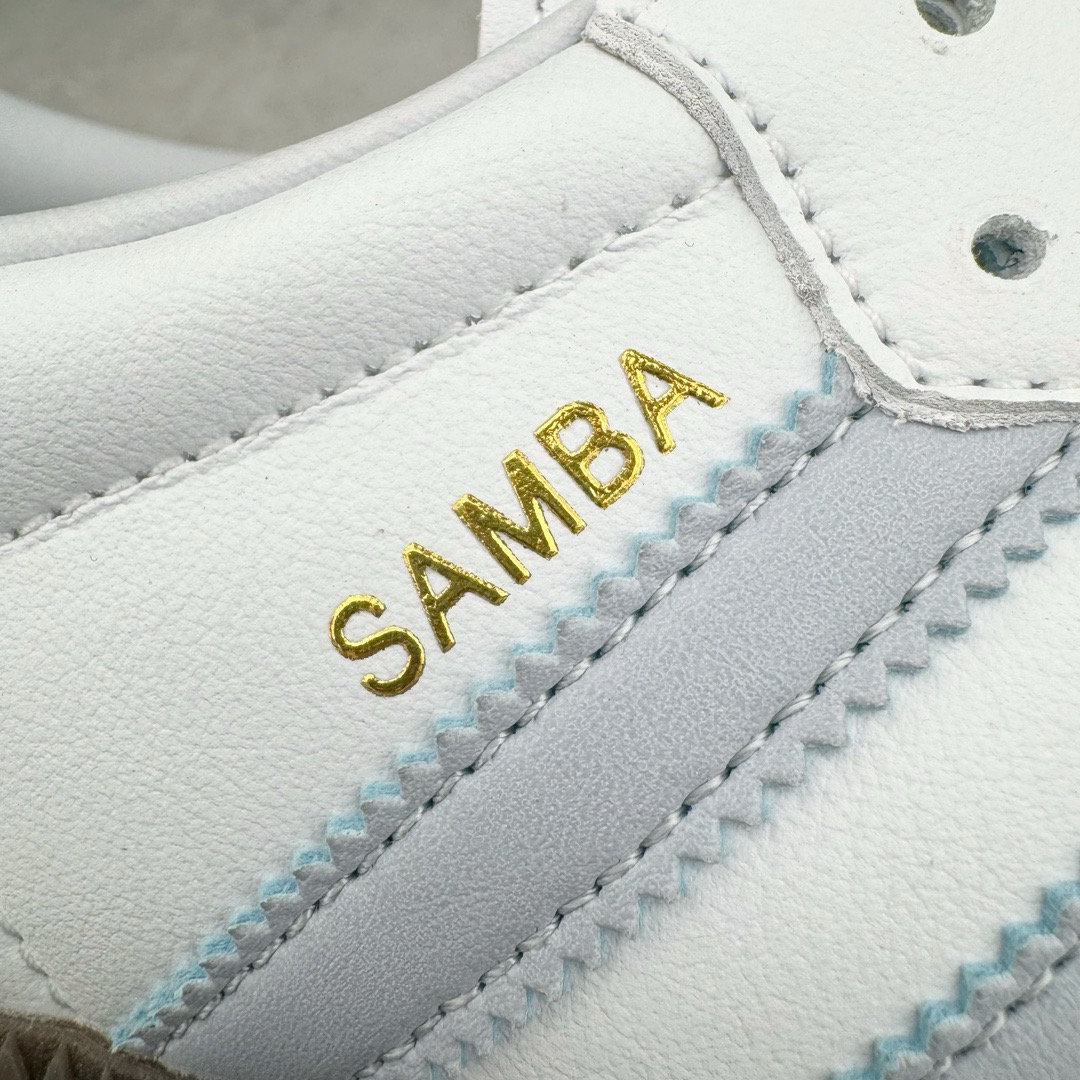 ＃ 纯原 AD Original Samba OG 复古经典轻便板鞋 白蓝 ID2055 口碑大厂出品 