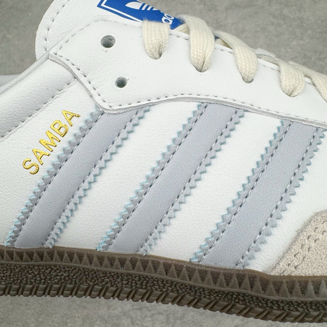 ＃ 纯原 AD Original Samba OG 复古经典轻便板鞋 白蓝 ID2055 口碑大厂出品 