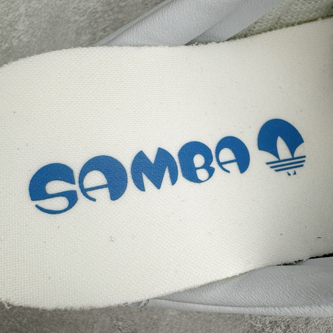 ＃ 纯原 AD Original Samba OG 复古经典轻便板鞋 白蓝 ID2055 口碑大厂出品 