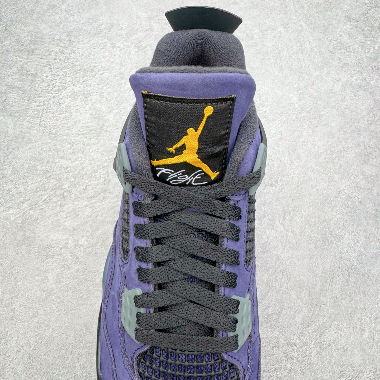 图片[5]-＃K版纯原 Air Jordan AJ4 Retro “Imperial Purple” 帝王紫 FV5029-500 全新升级改良 原鞋原楦原纸板同源开发 完美呈现乔4的版型 内侧正确双色网格 还原细节 原厂皮料 正确气垫颜色 正确网格工艺 正确拉帮工艺 全鞋原装材料制作 原档案原模具打造 支持全方位与正品对比 尺码：36 36.5 37.5 38 38.5 39 40 40.5 41 42 42.5 43 44 44.5 45 46 47.5-选品中心