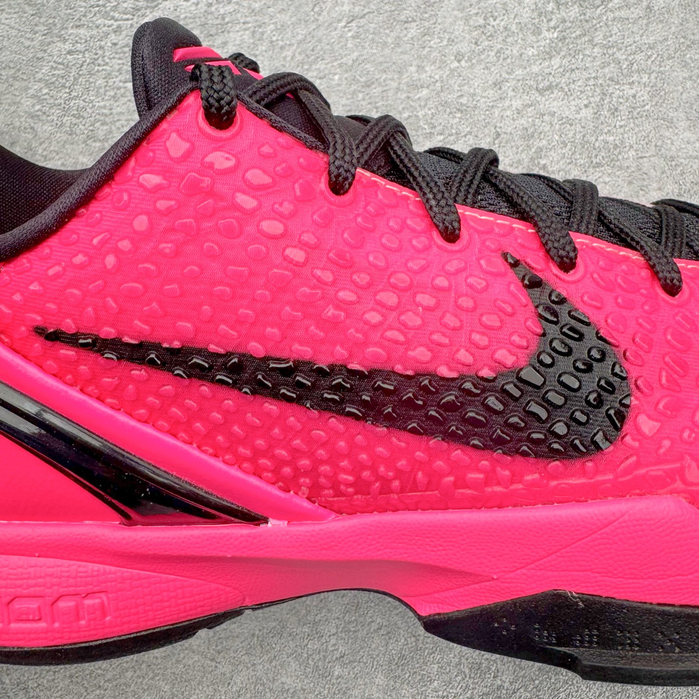 图片[12]-＃S2纯原 NK Zoom Kobe 6 Protro 科比六代 粉红鸳鸯 IQ9317-001 原楦纸板开发 鞋身流线型、后跟塑形 区分土肥圆 Zoom Turbo气垫 后掌EVA缓震 实战配置直接拉满 原档数据3D打印 鞋面蛇鳞一颗一粒匹配原版 全身鞋材卡料色独家定制 唯一正确喷漆SWOOSH NK专利Flyknit飞线科技 给予鞋身足够抗扭矩力 真实底模最大47.5 实战利器 专供海外市场 尺码：40 40.5 41 42 42.5 43 44 44.5 45 46 47.5 48.5 （脚宽、脚胖 建议买大半码）-选品中心