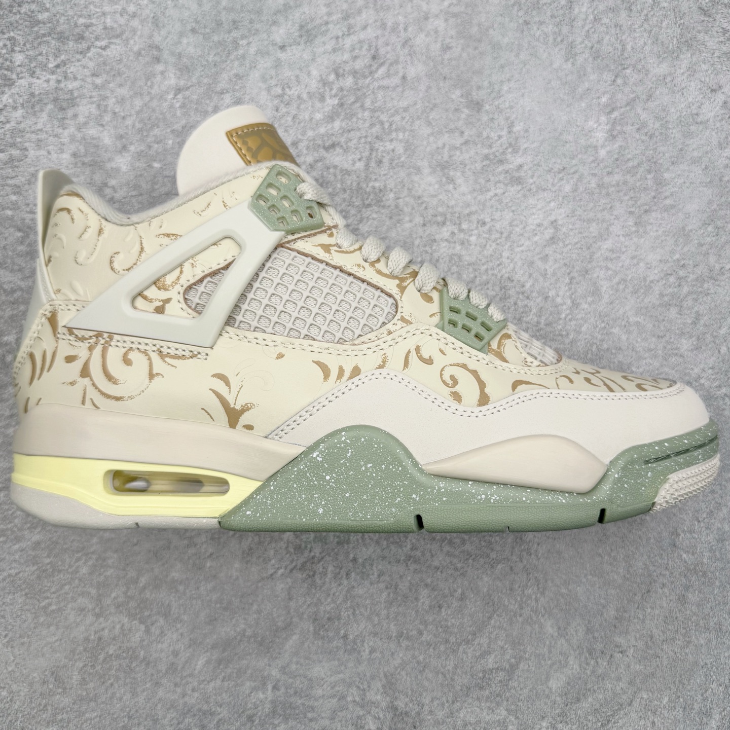＃K版纯原 Air Jordan AJ4 Somos Eternos 墨西哥亡灵节主题 IM8116-047 全新升级改良 原鞋原楦原纸板同源开发 完美呈现乔4的版型 内侧正确双色网格 还原细节 原厂皮料 正确气垫颜色 正确网格工艺 正确拉帮工艺 全鞋原装材料制作 原档案原模具打造 支持全方位与正品对比 尺码：36 36.5 37.5 38 38.5 39 40 40.5 41 42 42.5 43 44 44.5 45 46 47.5-选品中心