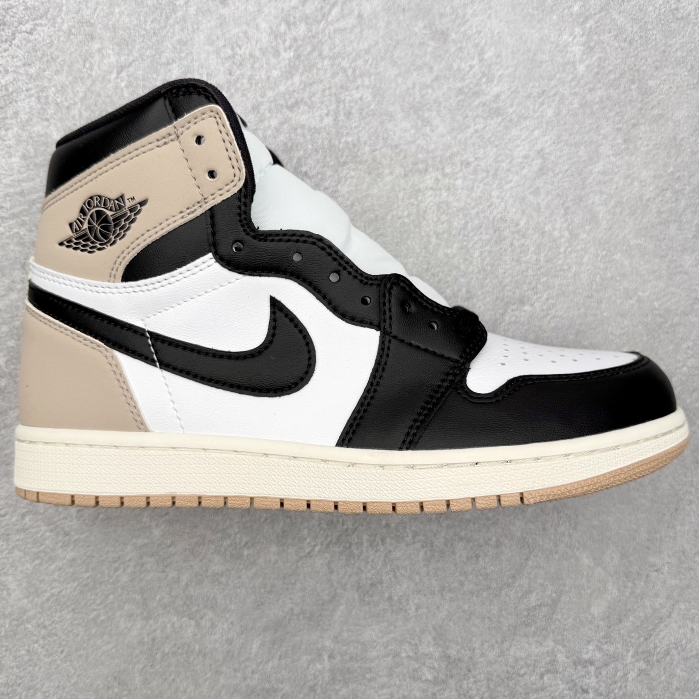 ＃KZ神版莞产 Air Jordan AJ1 Retro High 高帮 棕黑 FD2596-021 外