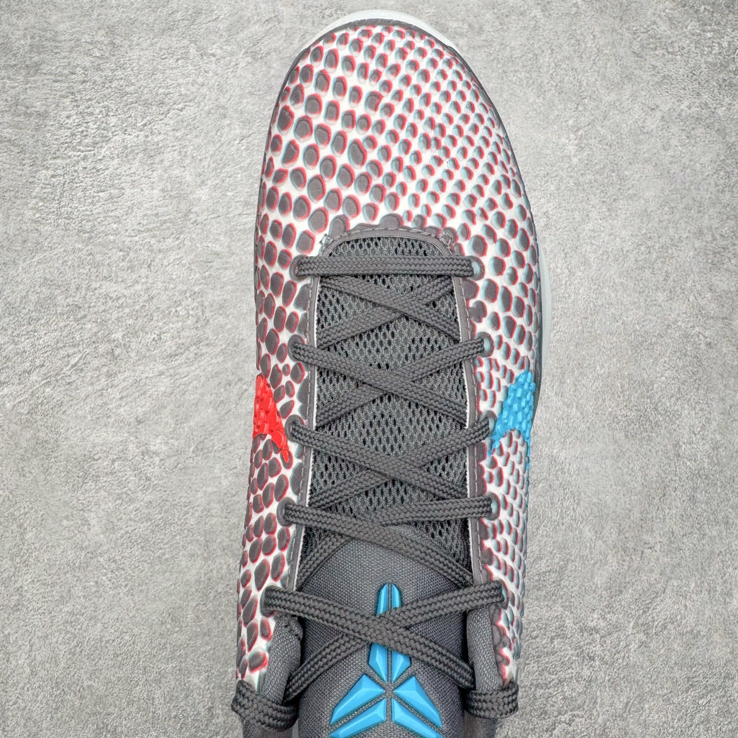 图片[4]-＃S2纯原 NK Zoom Kobe 6 Protro 科比六代 好莱坞鸳鸯 DD2305-003 原楦纸板开发 鞋身流线型、后跟塑形 区分土肥圆 Zoom Turbo气垫 后掌EVA缓震 实战配置直接拉满 原档数据3D打印 鞋面蛇鳞一颗一粒匹配原版 全身鞋材卡料色独家定制 唯一正确喷漆SWOOSH NK专利Flyknit飞线科技 给予鞋身足够抗扭矩力 真实底模最大47.5 实战利器 专供海外市场 尺码：40 40.5 41 42 42.5 43 44 44.5 45 46 47.5 48.5 （脚宽、脚胖 建议买大半码）-选品中心