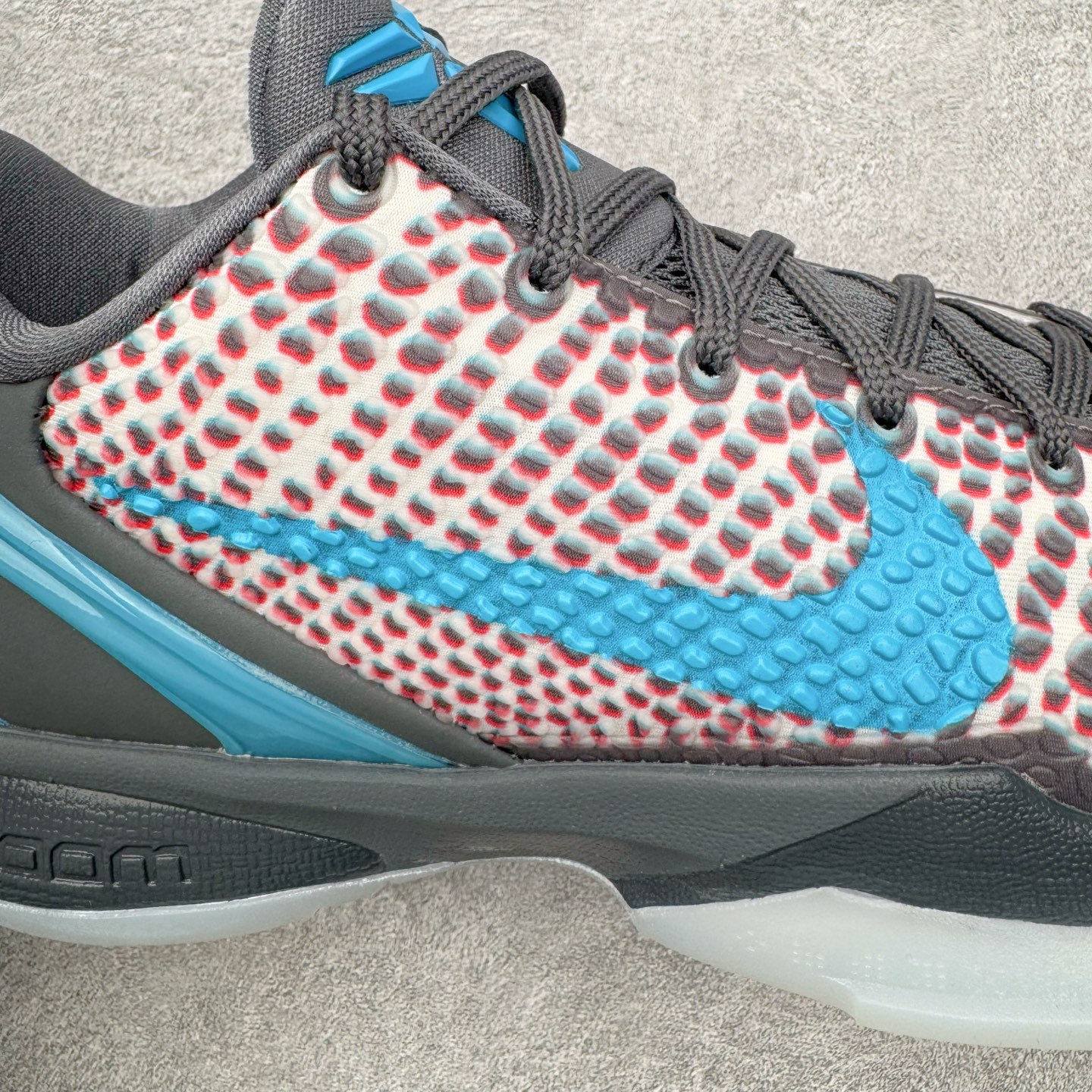 图片[18]-＃S2纯原 NK Zoom Kobe 6 Protro 科比六代 好莱坞鸳鸯 DD2305-003 原楦纸板开发 鞋身流线型、后跟塑形 区分土肥圆 Zoom Turbo气垫 后掌EVA缓震 实战配置直接拉满 原档数据3D打印 鞋面蛇鳞一颗一粒匹配原版 全身鞋材卡料色独家定制 唯一正确喷漆SWOOSH NK专利Flyknit飞线科技 给予鞋身足够抗扭矩力 真实底模最大47.5 实战利器 专供海外市场 尺码：40 40.5 41 42 42.5 43 44 44.5 45 46 47.5 48.5 （脚宽、脚胖 建议买大半码）-选品中心