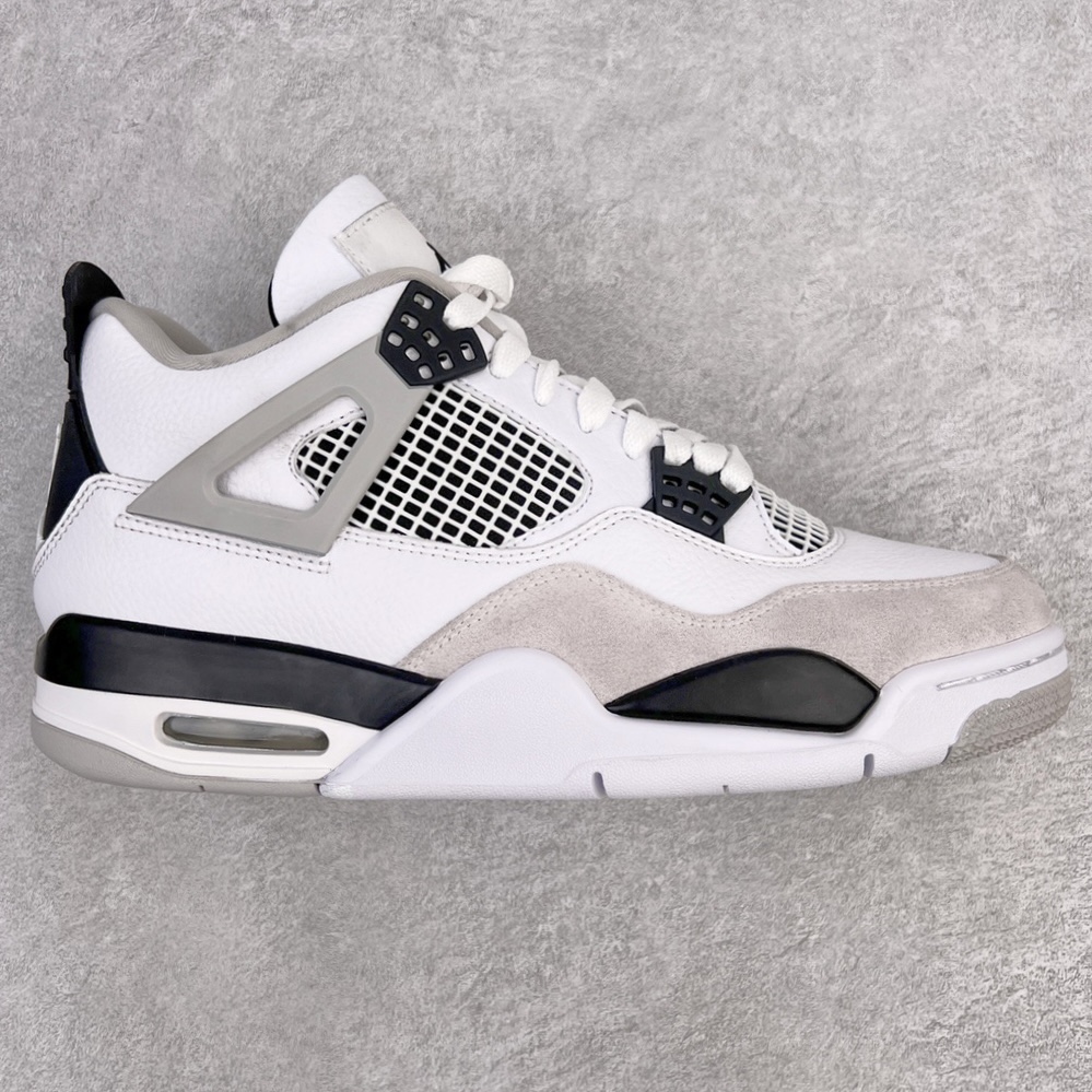 ＃KZ神版福利回馈 Air Jordan AJ4 Retro 小白水泥 DH6927-111 独家外贸特供尺码含 45.5 49.5 50.5 国内外口碑最好最推荐的产品 市场中端王者 亲自操刀耗时半年巨作 全套原纸板楦头开发 确保原汁原味 完美呈现四代版型 一比一鞋头弧度高度鞋身弧度 此版本只针对中端市场 皮料材质有所更替 其他数据细节工艺流程均保持一致 绝不口嗨 细节品控鞋型随意秒杀市面3XX 4XX 原厂TPU网格鞋带扣 正确内里网布 菱角分明不变形无多余毛边 柔软性质感一致于原鞋 市场唯一原厂鞋扣模具 背面可见隐藏注塑口 原厂织唛标 原厂飞人电绣工艺 尾指中部跳三针 独家绑鞋带手法 印刷中底布 四线拉帮 米色美纹纸贴合固定 进口港宝加持 后跟自然饱满 全鞋荧光划线卡点 追求极致完美 每一双都是工艺品 多重QC质检 超越公司货的品控标准 实实在在的免检产品 尺码：40 40.5 41 42 42.5 43 44 44.5 45 45.5 46 47.5 48.5 49.5 50.5-选品中心