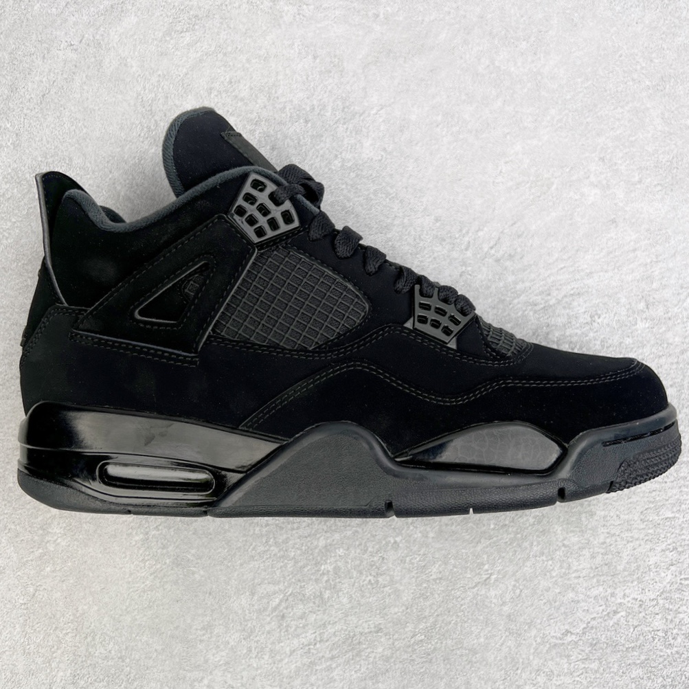 ＃KZ神版福利回馈 Air Jordan AJ4 Retro 黑猫 CU1110-010 独家外贸特供尺码含 45.5 49.5 50.5 国内外口碑最好最推荐的产品 市场中端王者 亲自操刀耗时半年巨作 全套原纸板楦头开发 确保原汁原味 完美呈现四代版型 一比一鞋头弧度高度鞋身弧度 此版本只针对中端市场 皮料材质有所更替 其他数据细节工艺流程均保持一致 绝不口嗨 细节品控鞋型随意秒杀市面3XX 4XX 原厂TPU网格鞋带扣 正确内里网布 菱角分明不变形无多余毛边 柔软性质感一致于原鞋 市场唯一原厂鞋扣模具 背面可见隐藏注塑口 原厂织唛标 原厂飞人电绣工艺 尾指中部跳三针 独家绑鞋带手法 印刷中底布 四线拉帮 米色美纹纸贴合固定 进口港宝加持 后跟自然饱满 全鞋荧光划线卡点 追求极致完美 每一双都是工艺品 多重QC质检 超越公司货的品控标准 实实在在的免检产品 尺码：40 40.5 41 42 42.5 43 44 44.5 45 45.5 46 47.5 48.5 49.5 50.5-选品中心