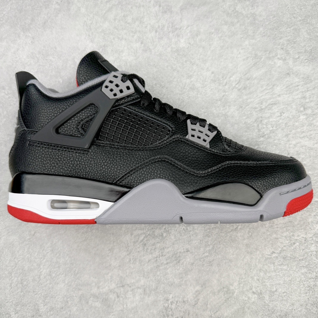 图片[4]-＃KZ神版福利回馈 Air Jordan AJ4 Retro 独家外贸特供尺码含 45.5 49.5 50.5 国内外口碑最好最推荐的产品 市场中端王者 亲自操刀耗时半年巨作 全套原纸板楦头开发 确保原汁原味 完美呈现四代版型 一比一鞋头弧度高度鞋身弧度 此版本只针对中端市场 皮料材质有所更替 其他数据细节工艺流程均保持一致 绝不口嗨 细节品控鞋型随意秒杀市面3XX 4XX 原厂TPU网格鞋带扣 正确内里网布 菱角分明不变形无多余毛边 柔软性质感一致于原鞋 市场唯一原厂鞋扣模具 背面可见隐藏注塑口 原厂织唛标 原厂飞人电绣工艺 尾指中部跳三针 独家绑鞋带手法 印刷中底布 四线拉帮 米色美纹纸贴合固定 进口港宝加持 后跟自然饱满 全鞋荧光划线卡点 追求极致完美 每一双都是工艺品 多重QC质检 超越公司货的品控标准 实实在在的免检产品 尺码：40 40.5 41 42 42.5 43 44 44.5 45 45.5 46 47.5 48.5 49.5 50.5-选品中心
