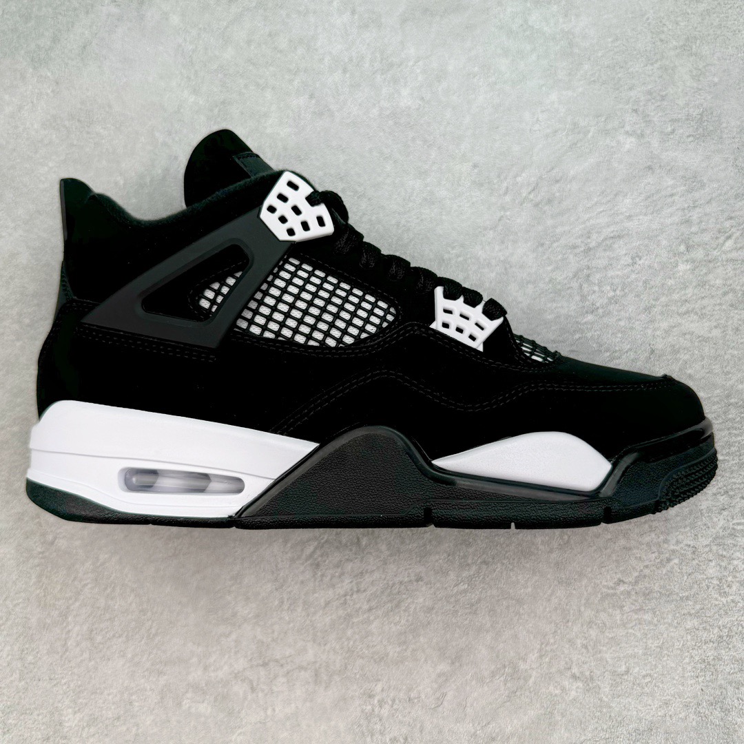 图片[7]-＃KZ神版福利回馈 Air Jordan AJ4 Retro 独家外贸特供尺码含 45.5 49.5 50.5 国内外口碑最好最推荐的产品 市场中端王者 亲自操刀耗时半年巨作 全套原纸板楦头开发 确保原汁原味 完美呈现四代版型 一比一鞋头弧度高度鞋身弧度 此版本只针对中端市场 皮料材质有所更替 其他数据细节工艺流程均保持一致 绝不口嗨 细节品控鞋型随意秒杀市面3XX 4XX 原厂TPU网格鞋带扣 正确内里网布 菱角分明不变形无多余毛边 柔软性质感一致于原鞋 市场唯一原厂鞋扣模具 背面可见隐藏注塑口 原厂织唛标 原厂飞人电绣工艺 尾指中部跳三针 独家绑鞋带手法 印刷中底布 四线拉帮 米色美纹纸贴合固定 进口港宝加持 后跟自然饱满 全鞋荧光划线卡点 追求极致完美 每一双都是工艺品 多重QC质检 超越公司货的品控标准 实实在在的免检产品 尺码：40 40.5 41 42 42.5 43 44 44.5 45 45.5 46 47.5 48.5 49.5 50.5-选品中心
