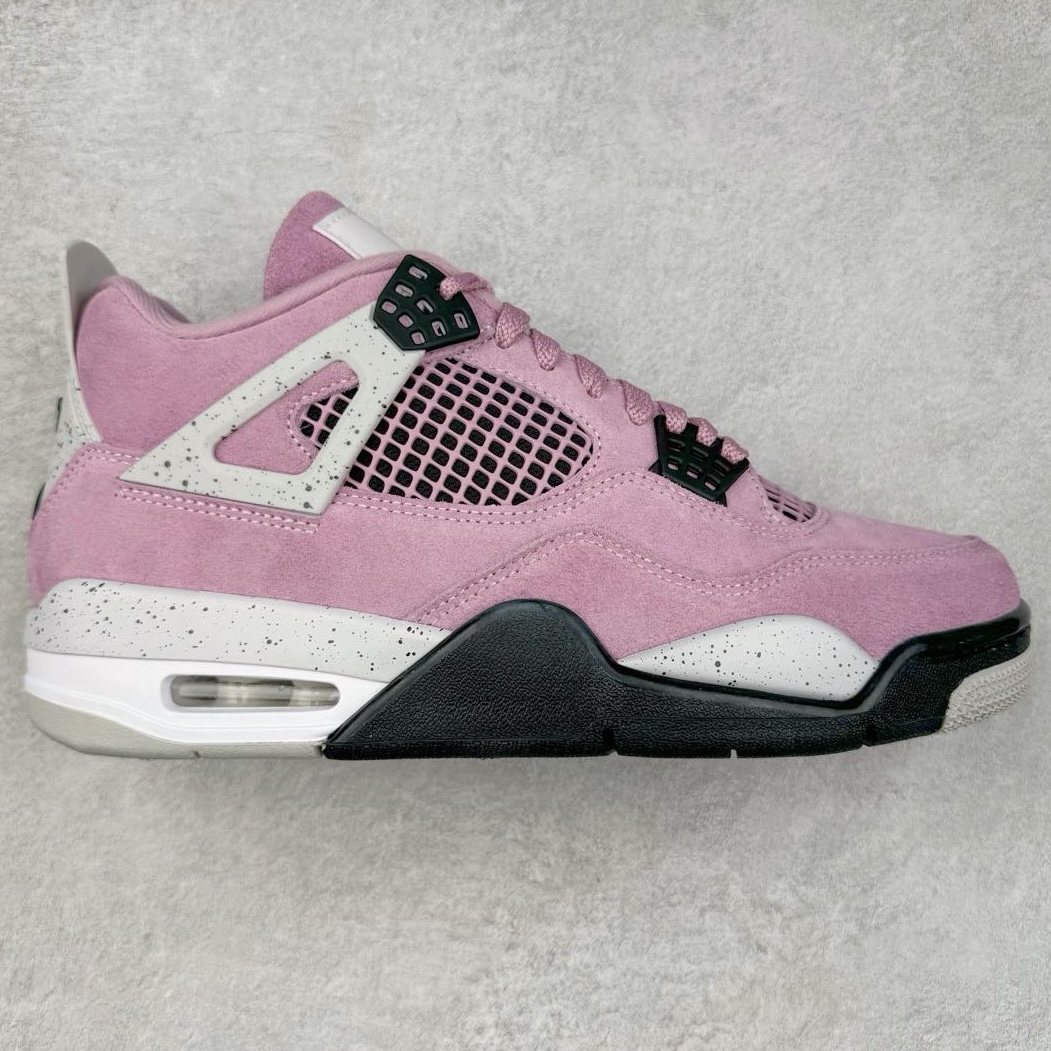 图片[10]-＃KZ神版福利回馈 Air Jordan AJ4 Retro 独家外贸特供尺码含 45.5 49.5 50.5 国内外口碑最好最推荐的产品 市场中端王者 亲自操刀耗时半年巨作 全套原纸板楦头开发 确保原汁原味 完美呈现四代版型 一比一鞋头弧度高度鞋身弧度 此版本只针对中端市场 皮料材质有所更替 其他数据细节工艺流程均保持一致 绝不口嗨 细节品控鞋型随意秒杀市面3XX 4XX 原厂TPU网格鞋带扣 正确内里网布 菱角分明不变形无多余毛边 柔软性质感一致于原鞋 市场唯一原厂鞋扣模具 背面可见隐藏注塑口 原厂织唛标 原厂飞人电绣工艺 尾指中部跳三针 独家绑鞋带手法 印刷中底布 四线拉帮 米色美纹纸贴合固定 进口港宝加持 后跟自然饱满 全鞋荧光划线卡点 追求极致完美 每一双都是工艺品 多重QC质检 超越公司货的品控标准 实实在在的免检产品 尺码：40 40.5 41 42 42.5 43 44 44.5 45 45.5 46 47.5 48.5 49.5 50.5-选品中心