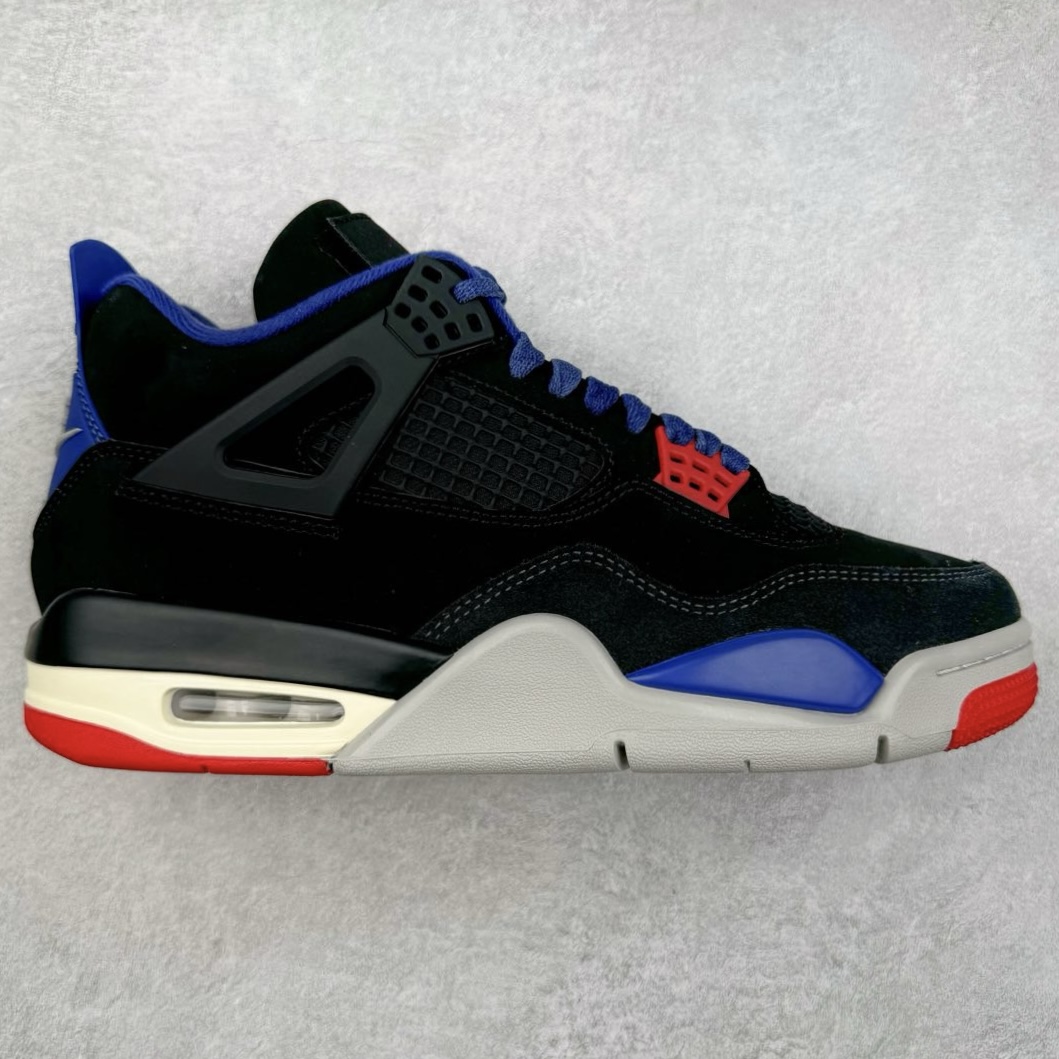 图片[3]-＃KZ神版福利回馈 Air Jordan AJ4 Retro 独家外贸特供尺码含 45.5 49.5 50.5 国内外口碑最好最推荐的产品 市场中端王者 亲自操刀耗时半年巨作 全套原纸板楦头开发 确保原汁原味 完美呈现四代版型 一比一鞋头弧度高度鞋身弧度 此版本只针对中端市场 皮料材质有所更替 其他数据细节工艺流程均保持一致 绝不口嗨 细节品控鞋型随意秒杀市面3XX 4XX 原厂TPU网格鞋带扣 正确内里网布 菱角分明不变形无多余毛边 柔软性质感一致于原鞋 市场唯一原厂鞋扣模具 背面可见隐藏注塑口 原厂织唛标 原厂飞人电绣工艺 尾指中部跳三针 独家绑鞋带手法 印刷中底布 四线拉帮 米色美纹纸贴合固定 进口港宝加持 后跟自然饱满 全鞋荧光划线卡点 追求极致完美 每一双都是工艺品 多重QC质检 超越公司货的品控标准 实实在在的免检产品 尺码：40 40.5 41 42 42.5 43 44 44.5 45 45.5 46 47.5 48.5 49.5 50.5-选品中心